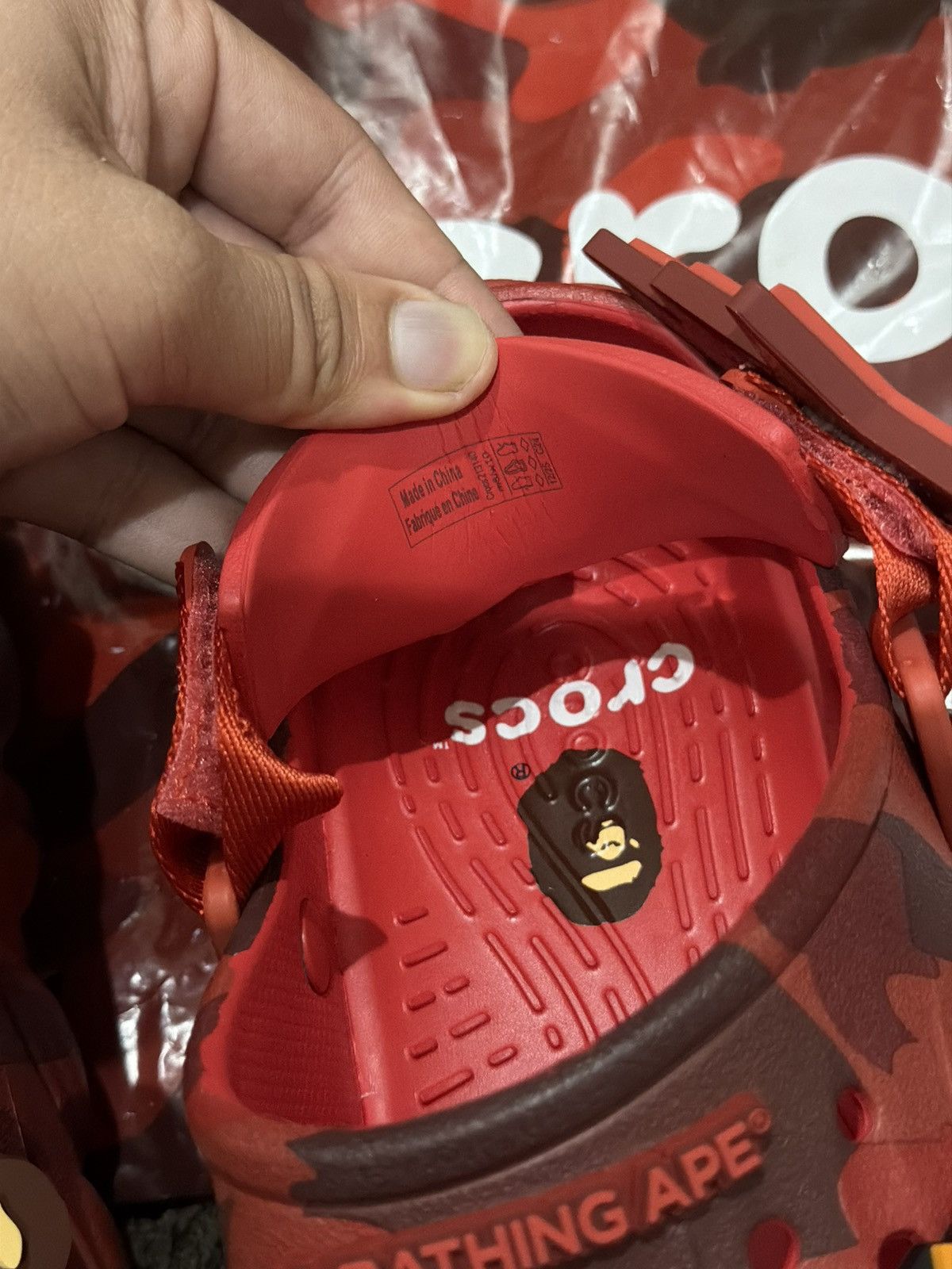 Bape × Crocs Bape x Crocs Uk7 fit Uk8 Size US 7 / EU 40 - 8 Thumbnail