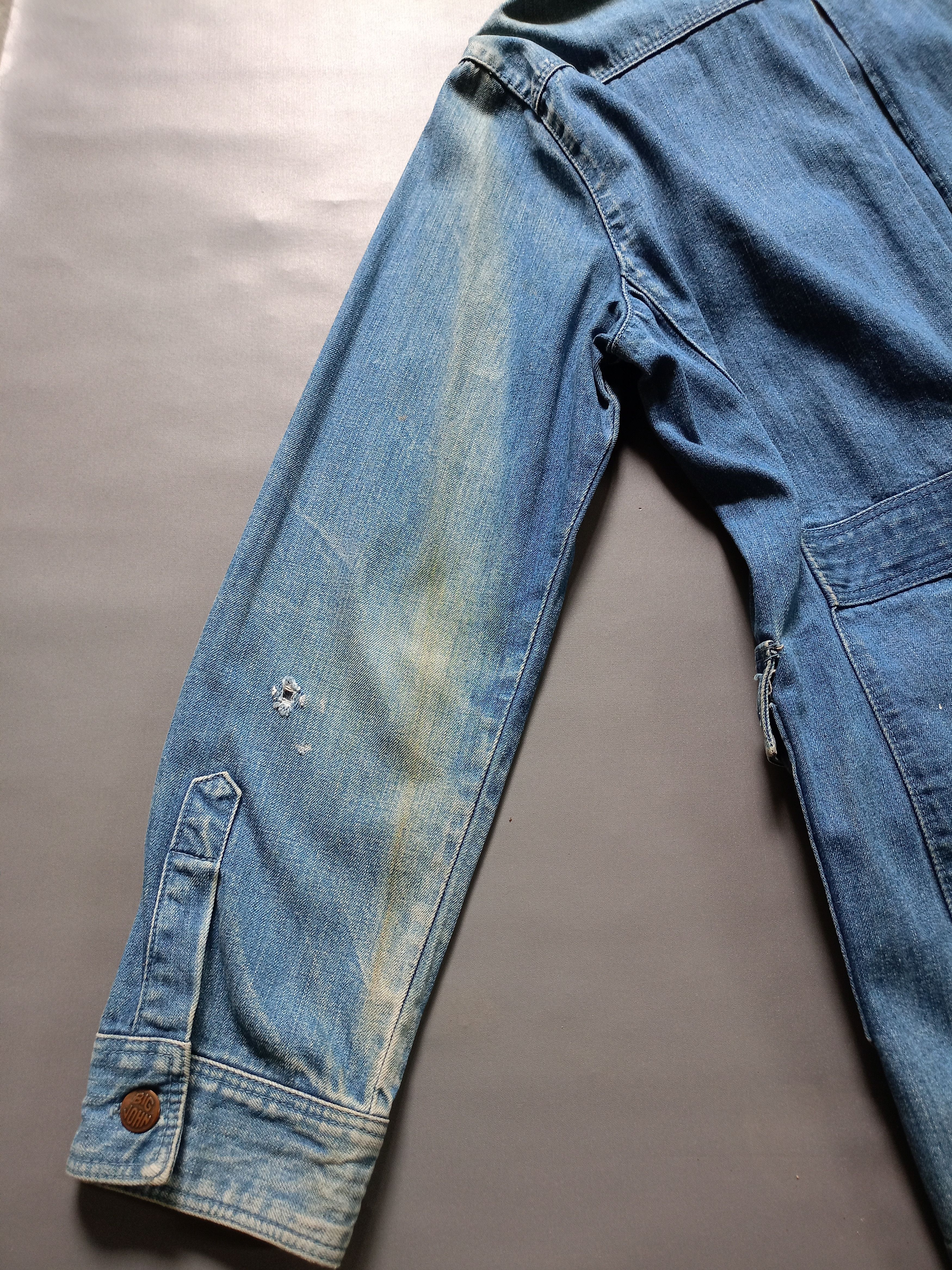 Big John Vintage Big Jhon Denim Jacket Size US M / EU 48-50 / 2 - 10 Thumbnail