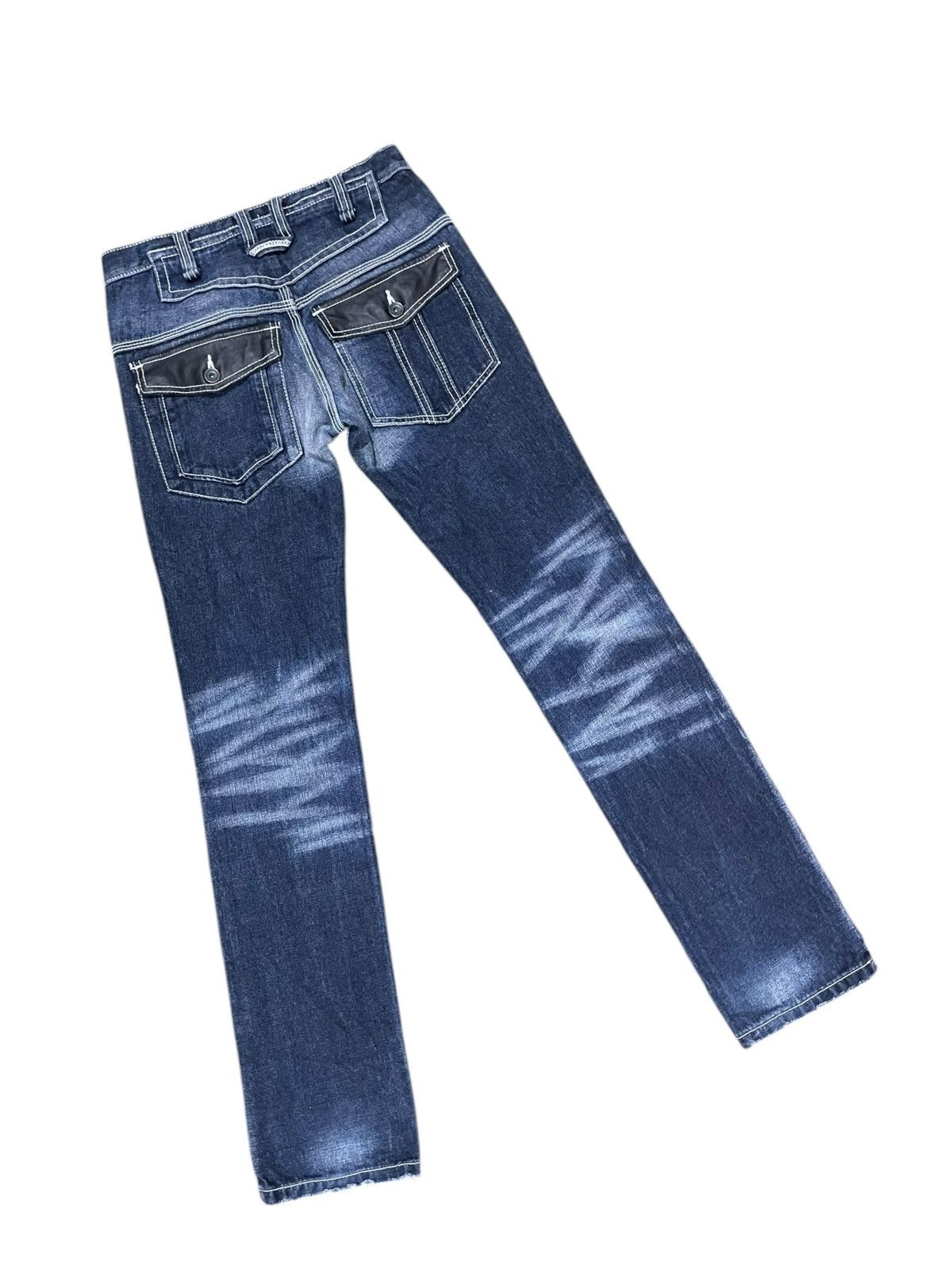 Le Grande Bleu (L.G.B.) Semantic Design Rockers Lowrise Jeans Size US 30 / EU 46 - 5 Thumbnail