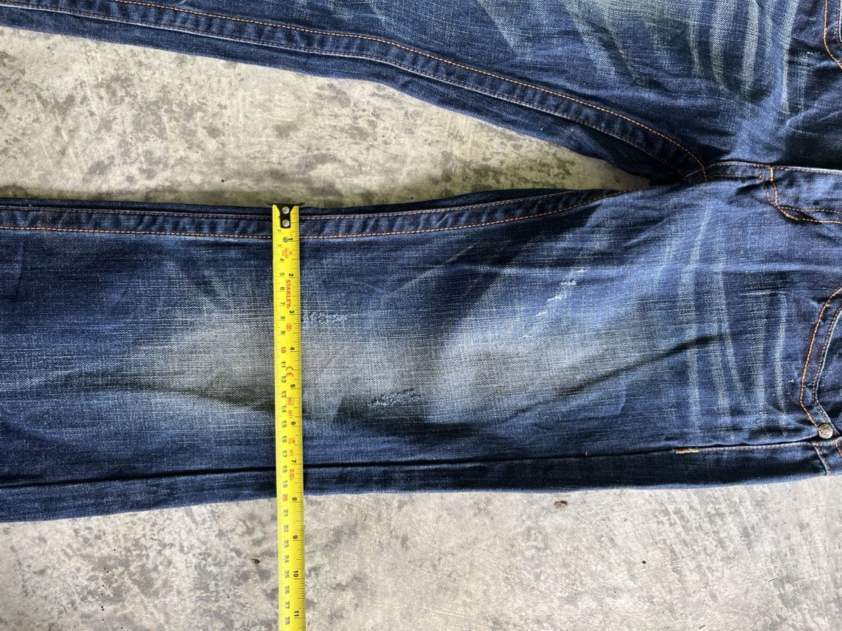 Japanese Brand × Vintage Flare Red Pepper Denim Size US 30 / EU 46 - 10 Thumbnail