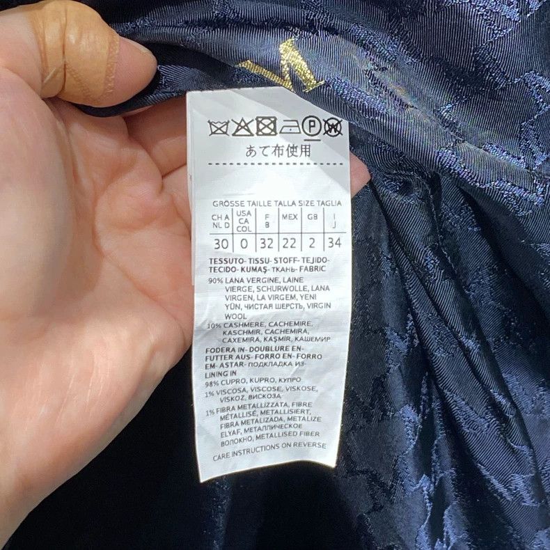 Max Mara Max Mara Hot style 101801 dark blue long coat Size S / US 4 / IT 40 - 4 Thumbnail