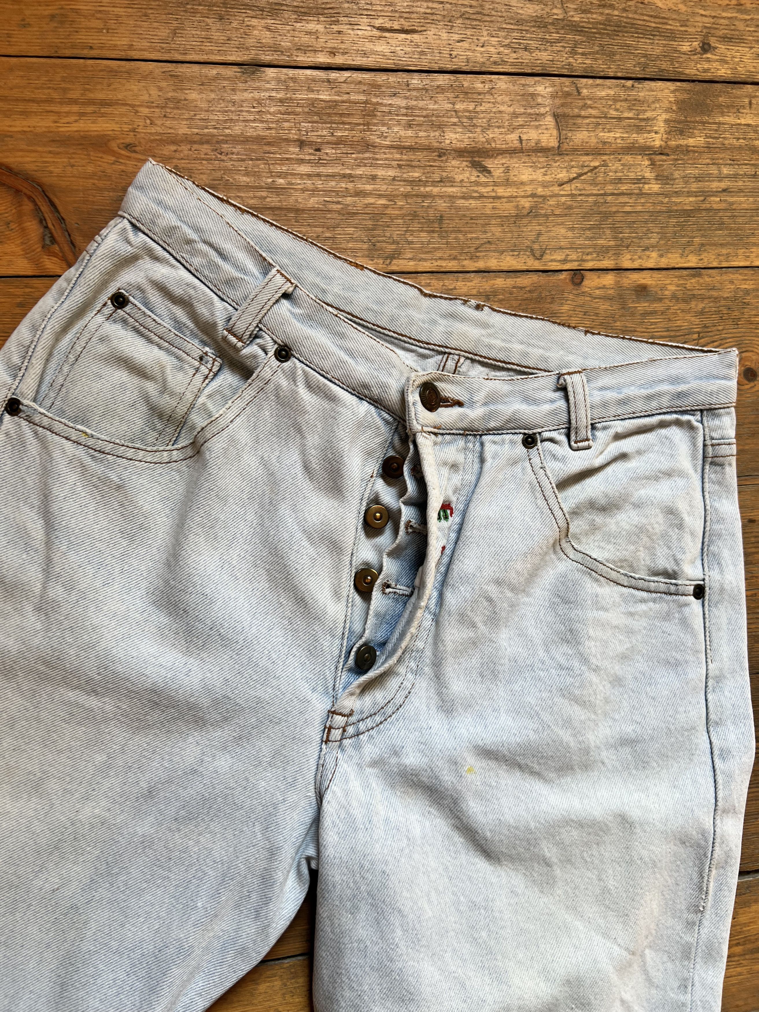 Denime × Unsound Rags × Vintage Neptun Vintage Heavy Baggie Denim Jeans Pants Size US 30 / EU 46 - 8 Thumbnail