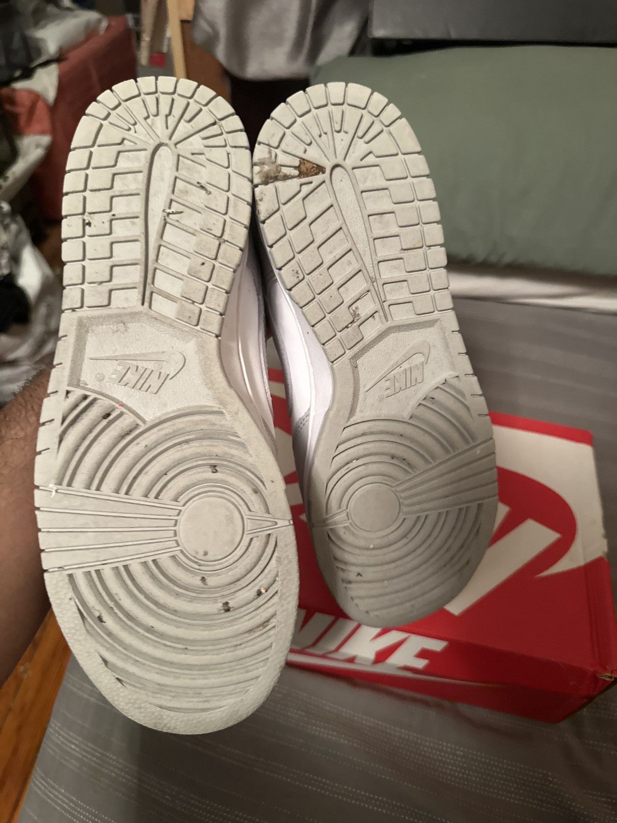 Nike NIKE DUNK LOW RETRO “GREY FOG” Sz 9 Size US 9 / EU 42 - 6 Thumbnail