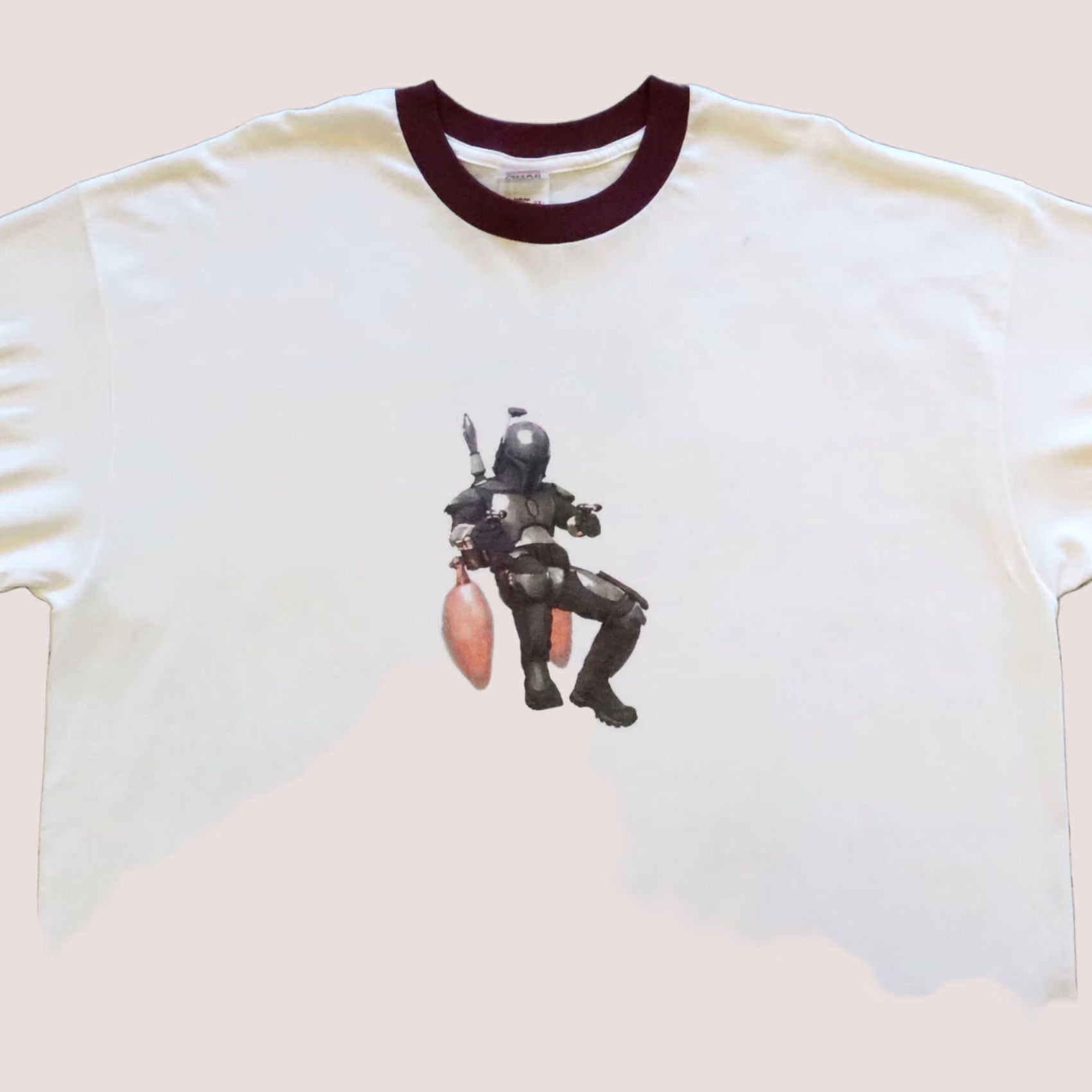 Star Wars Vintage Star Wars Jango Fett T-Shirt XXL White Mens Tshirt Size US XXL / EU 58 / 5 - 1 Thumbnail