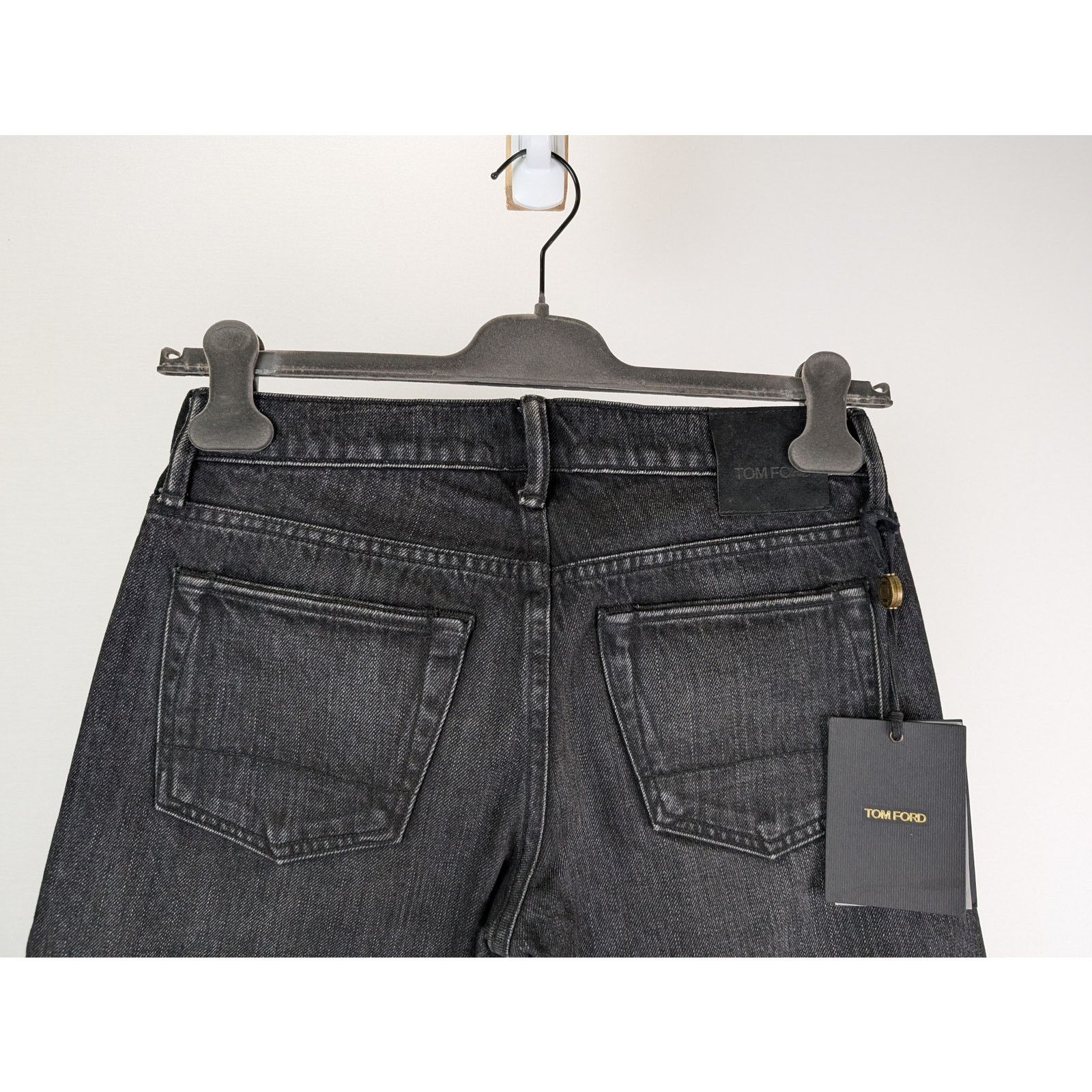Tom Ford o1rshd1 Slim Denim Jeans in Black Size US 30 / EU 46 - 10 Thumbnail