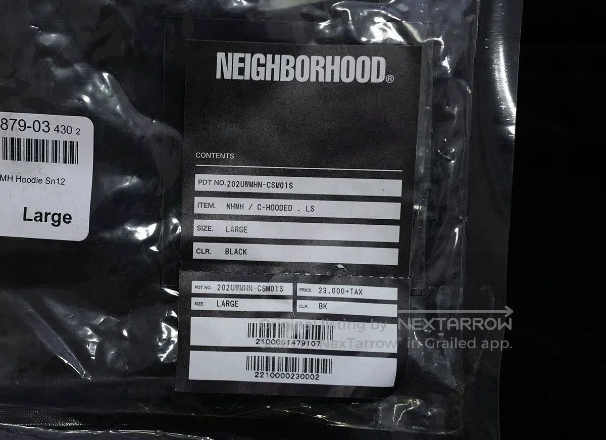 Neighborhood neighborhood x Motorhead black hooded sweatshirt. Size US L / EU 52-54 / 3 - 3 Thumbnail
