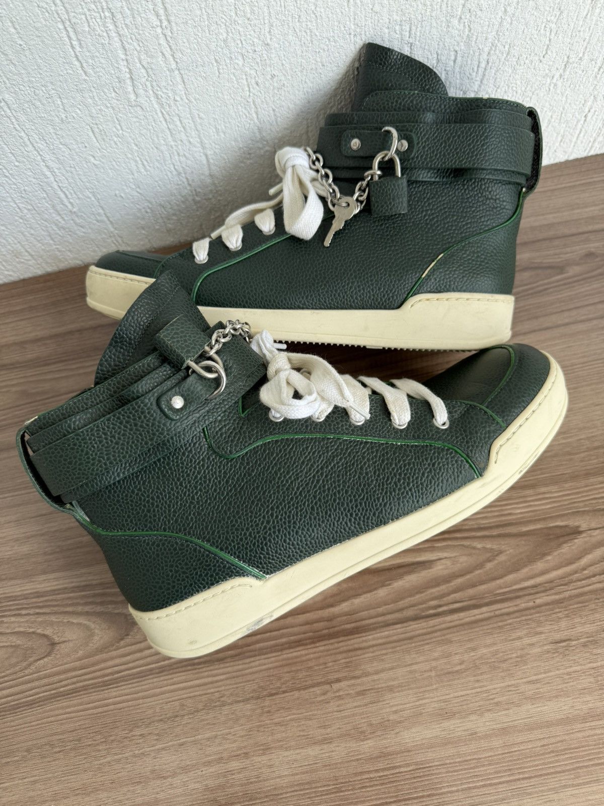 Dsquared2 🟢🔥🔥Y2k padlock strap sneaker Size US 10 / EU 43 - 3 Thumbnail