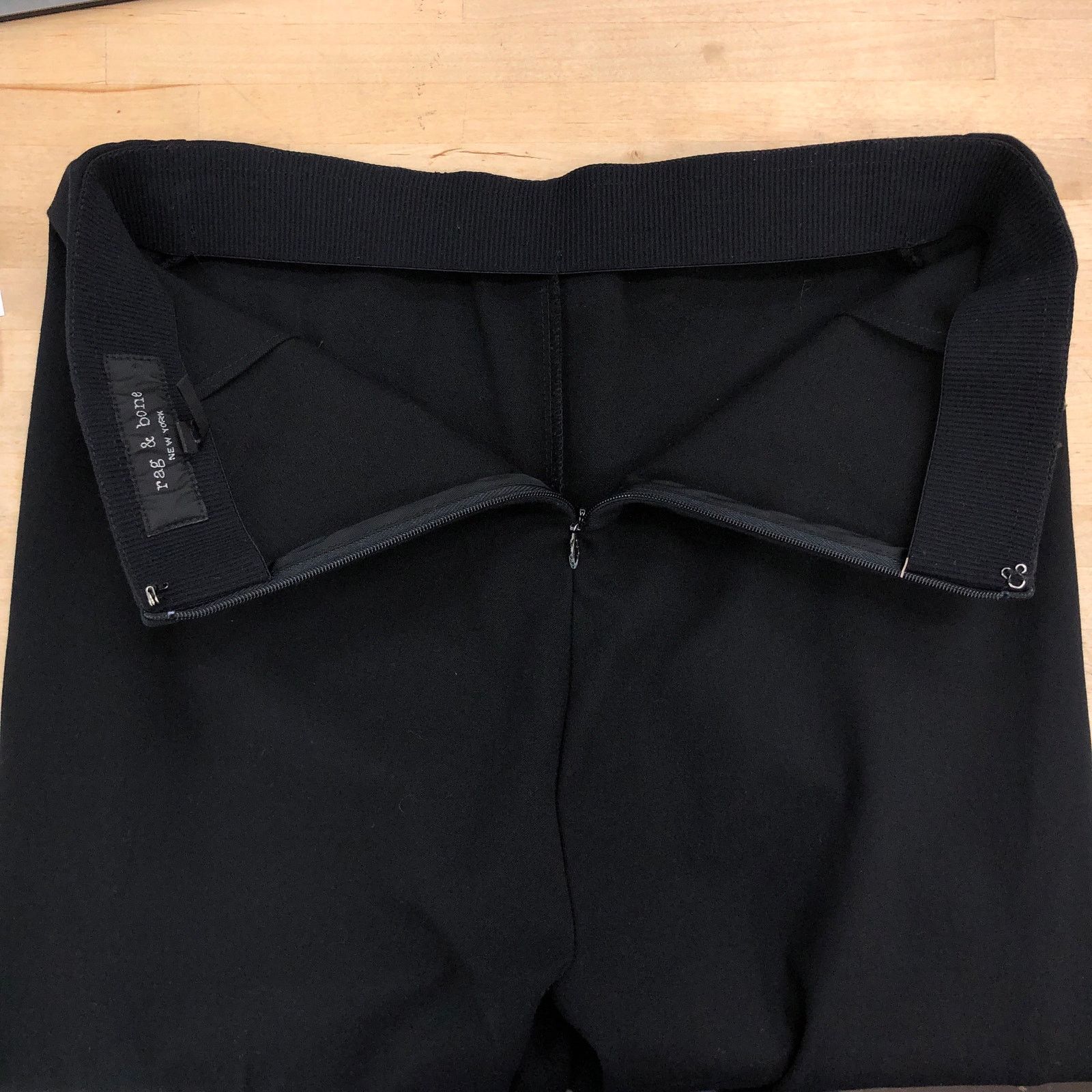 Rag & Bone Rag & Bone Size 2 Pants Simone Rear Zip Trouser Career Pants Size 26" / US 2 / IT 38 - 11 Thumbnail