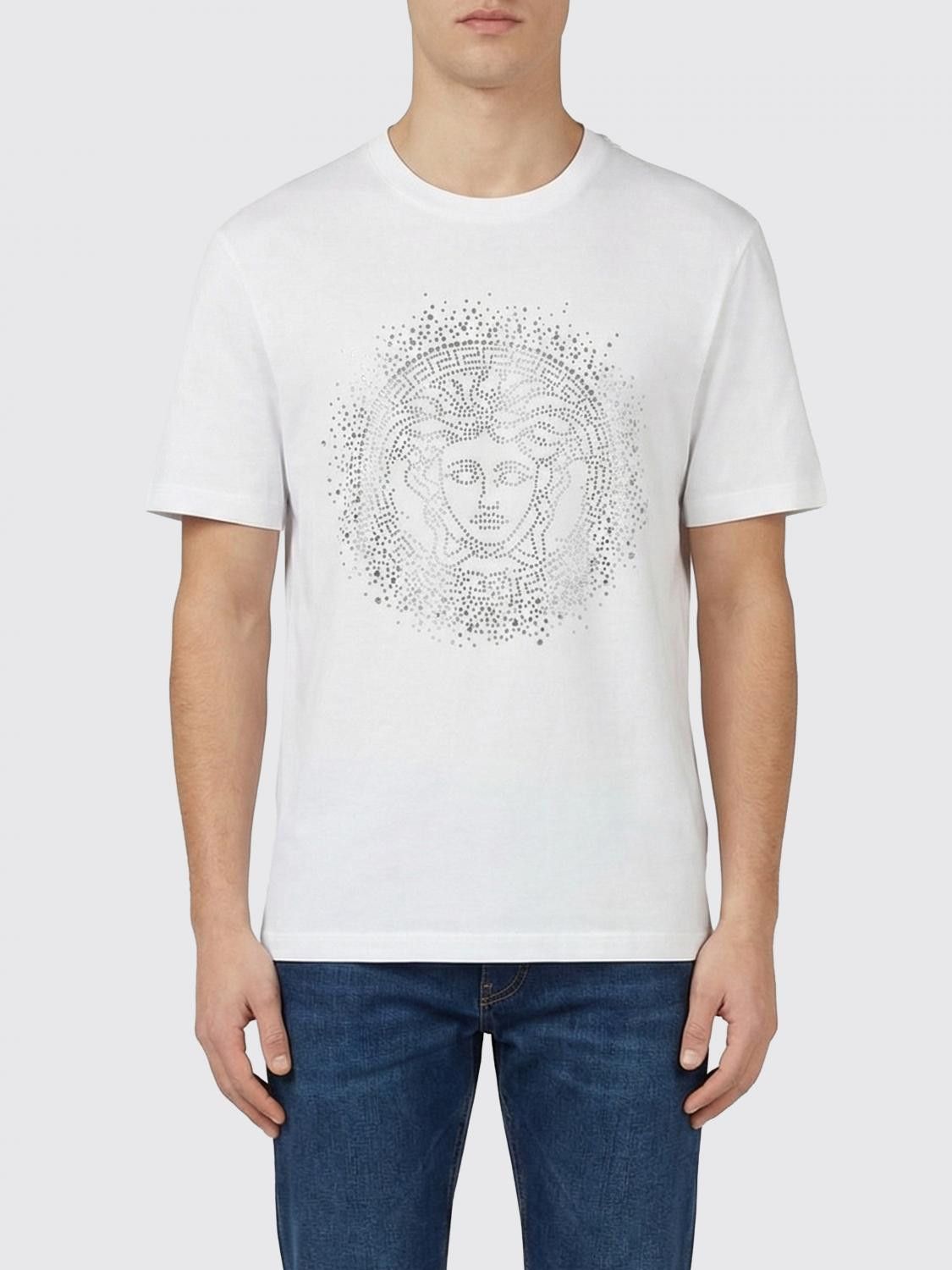 Versace Versace T-Shirt Woman White Size S / US 4 / IT 40 - 1 Thumbnail