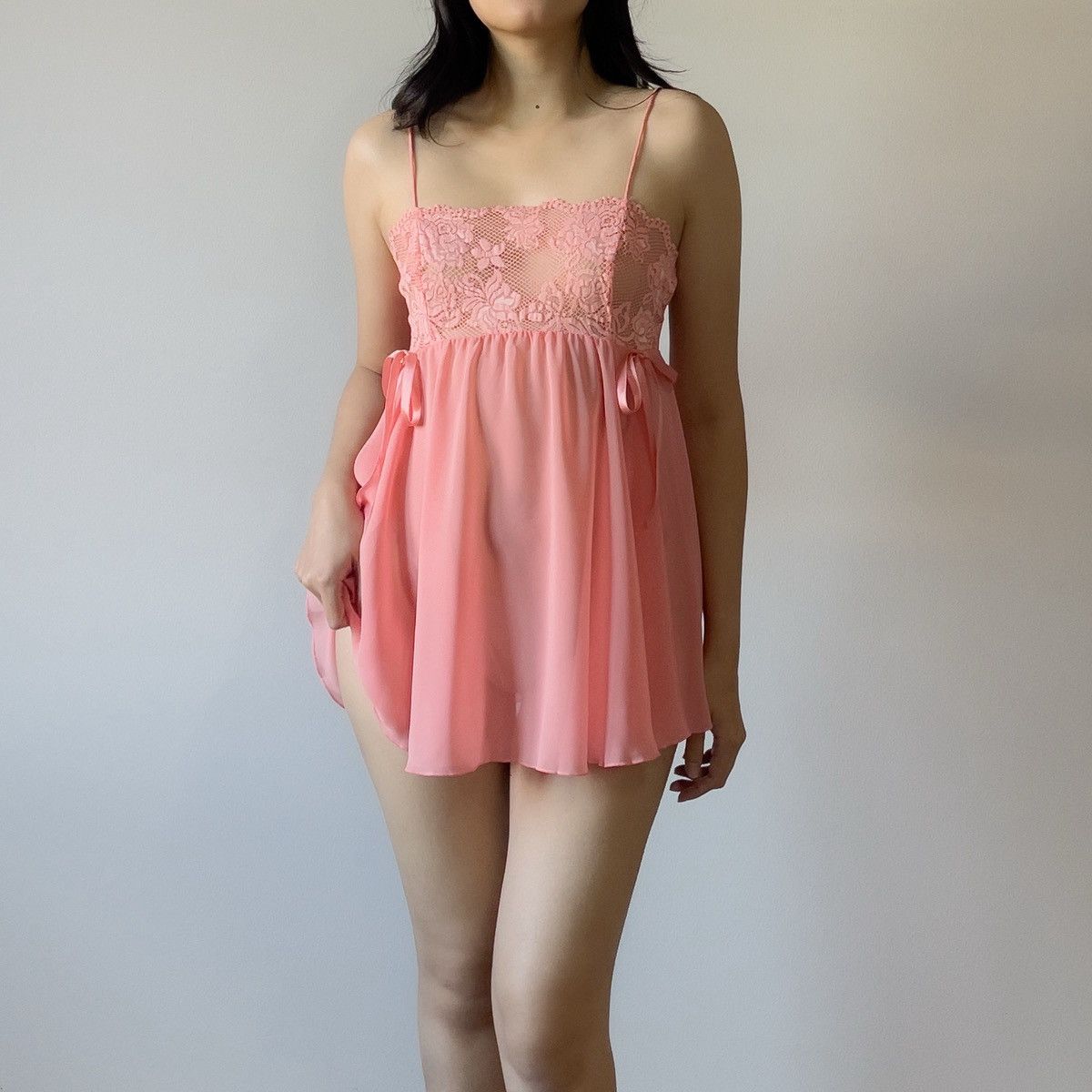 Victoria's Secret Victoria’s Secret Pink Chiffon Slip Dress (XS–S) Size S / US 4 / IT 40 - 7 Thumbnail