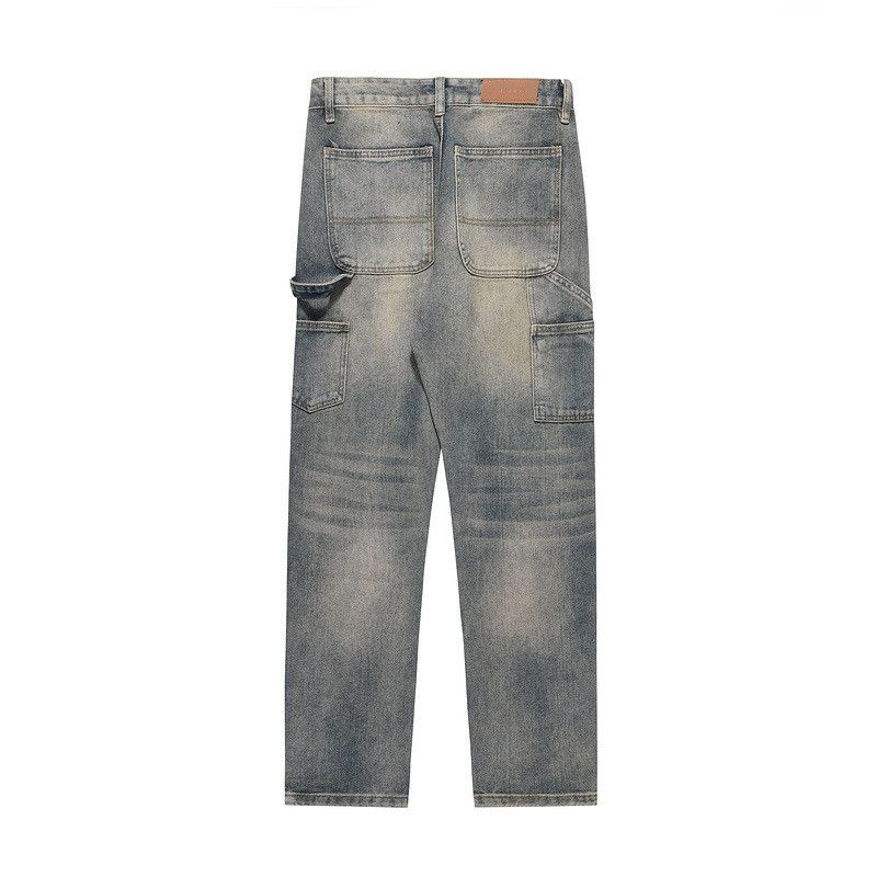 Japanese Brand × Vintage High street men's washed slim fit flared zipper jeans y2k Size US 32 / EU 48 - 2 Thumbnail