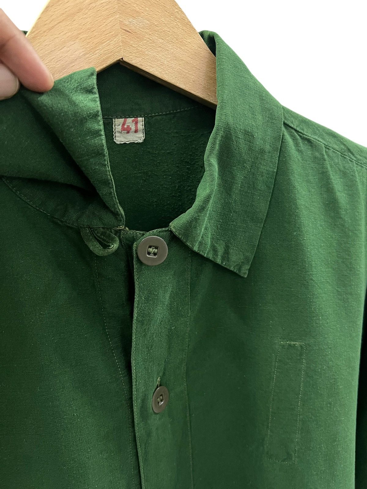 Vintage Vintage 1960 Swedish Army M55 Pullover Shirt Size US XL / EU 56 / 4 - 8 Thumbnail