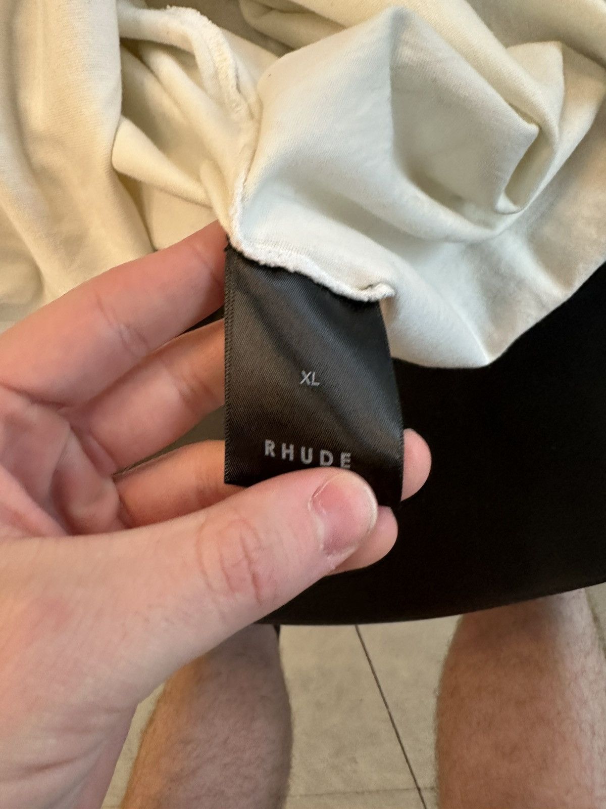 Rhude Rhude Card Tee White Size US XL / EU 56 / 4 - 4 Thumbnail