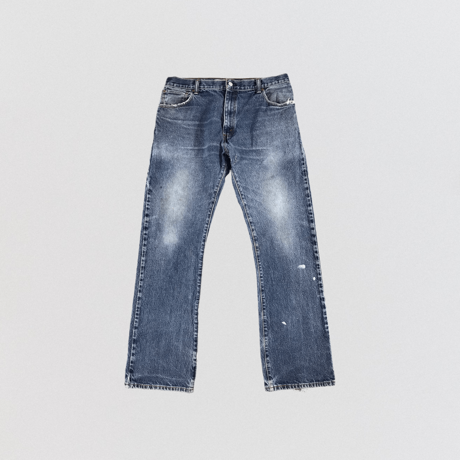Levi's × Vintage Vintage Blue Wash Levis 517 Jeans-JM1713 Size US 35 - 1 Thumbnail
