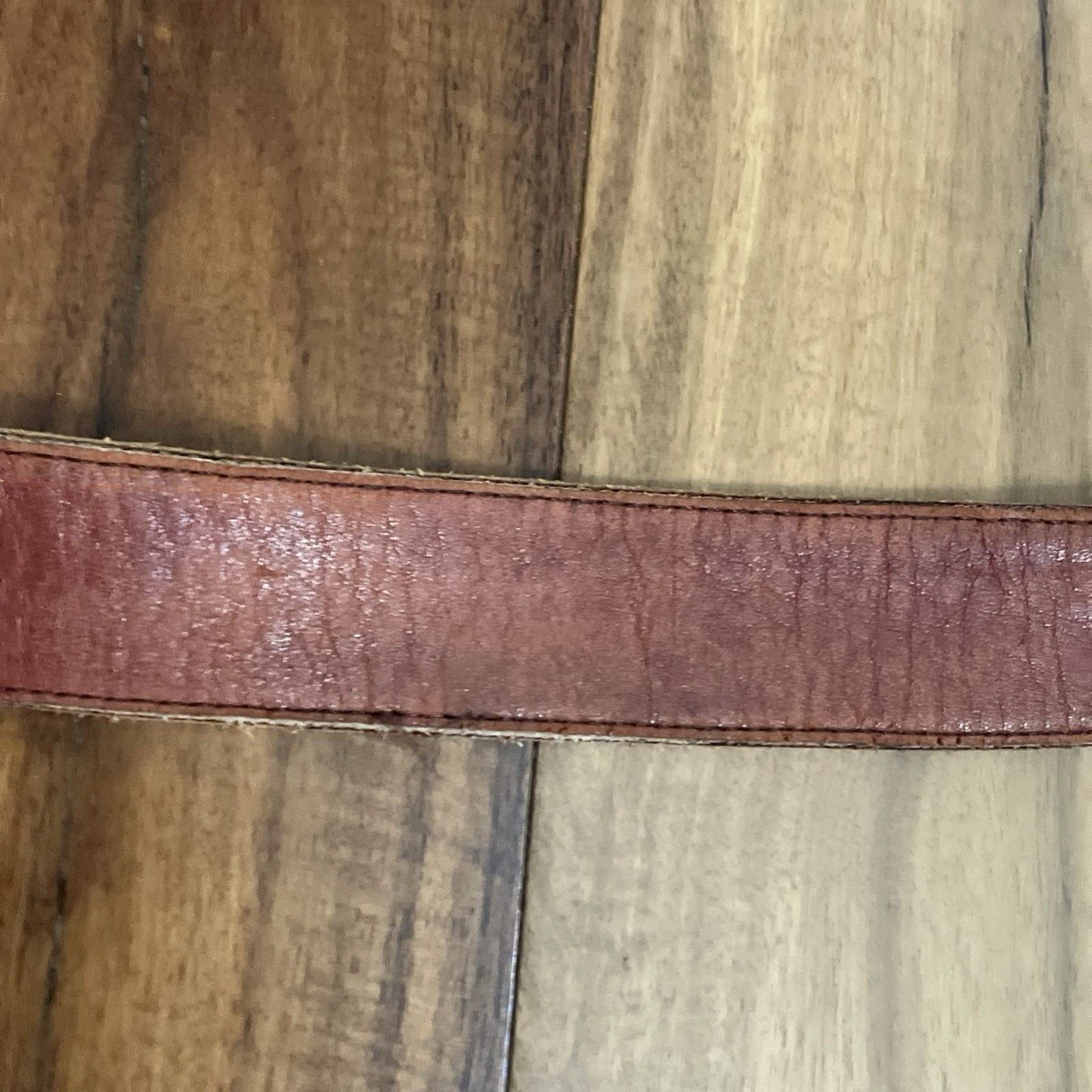 Other International Harvester Tractor 1970s Leather Belt & Buckle Size ONE SIZE - 14 Thumbnail
