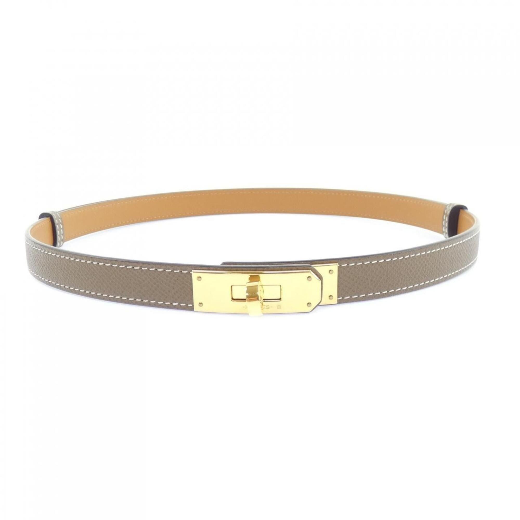 Hermes Kelly 18mm Belt in Brown, Women's