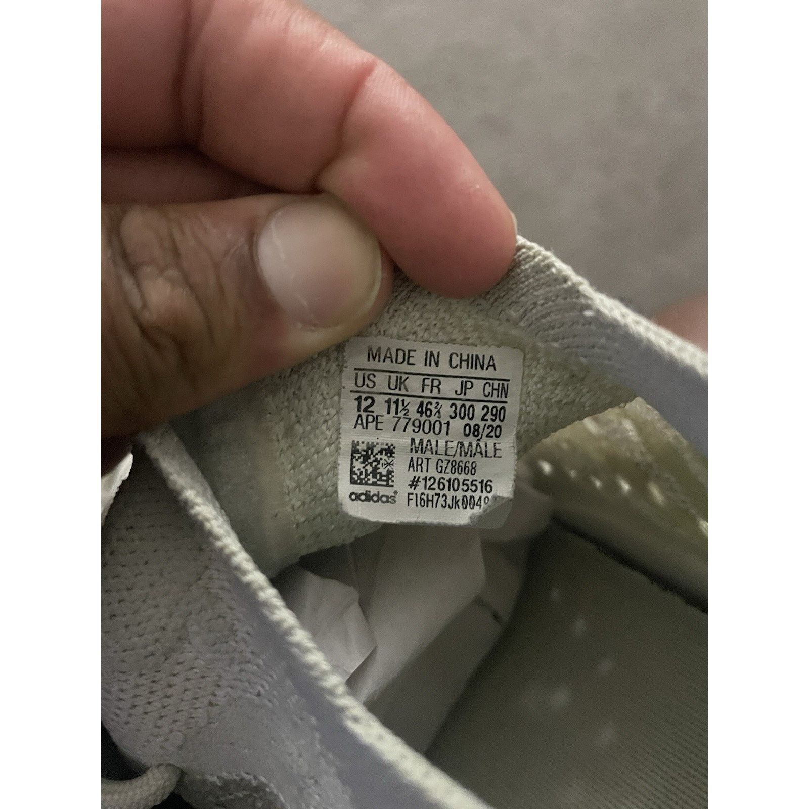 Adidas Size 12 - adidas Yeezy Boost 380 Calcite Glow Size US 12 / EU 45 - 6 Thumbnail