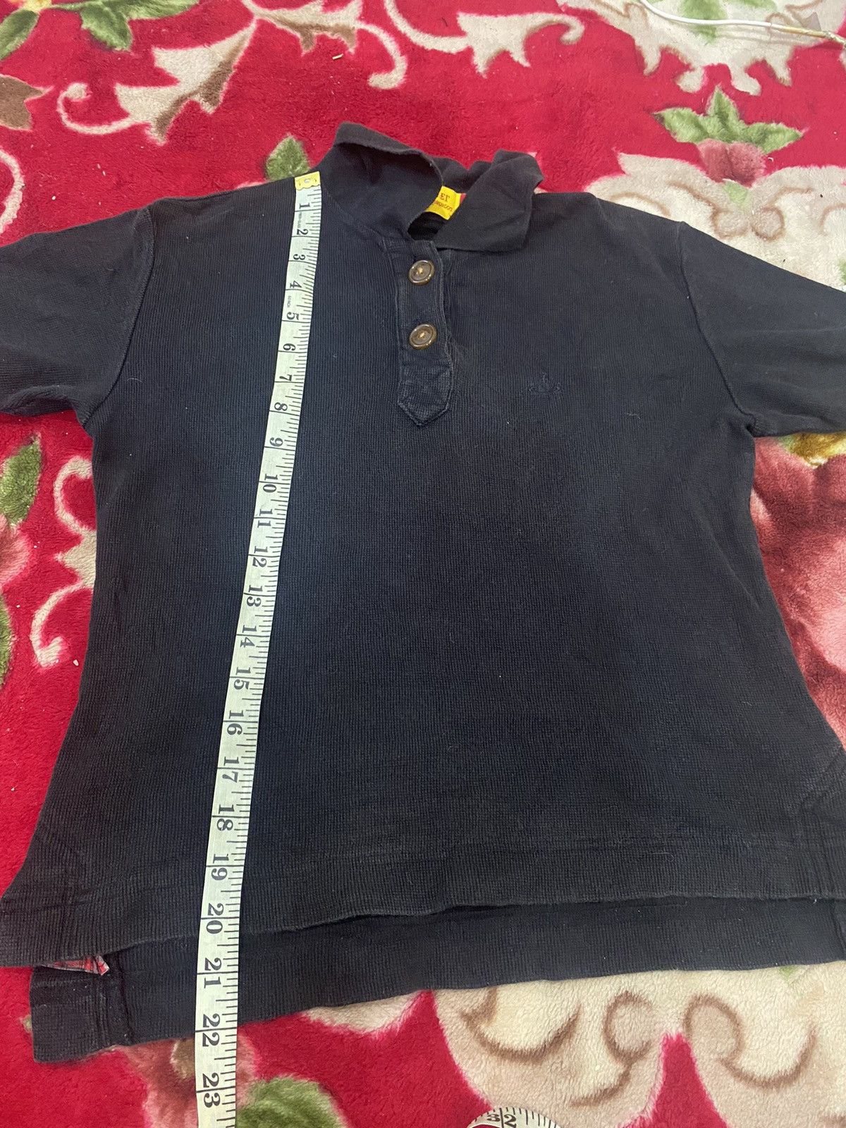 Vivienne Westwood Vivienne Westwood Red Label Women Black Polo Tee Size S / US 4 / IT 40 - 4 Thumbnail