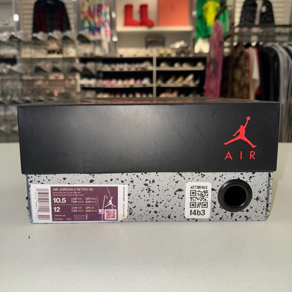 Jordan Brand Size 10.5 - Jordan 4 Retro SE Mid What The 4 CI1184-146 Size US 10.5 / EU 43-44 - 8 Thumbnail