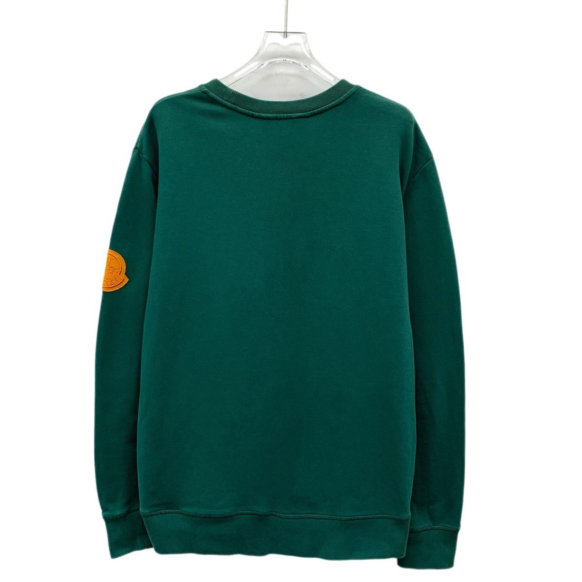 Moncler Moncler Maglia Series Green Long Sleeve Sweatshirt K26WX Size US M / EU 48-50 / 2 - 2 Thumbnail