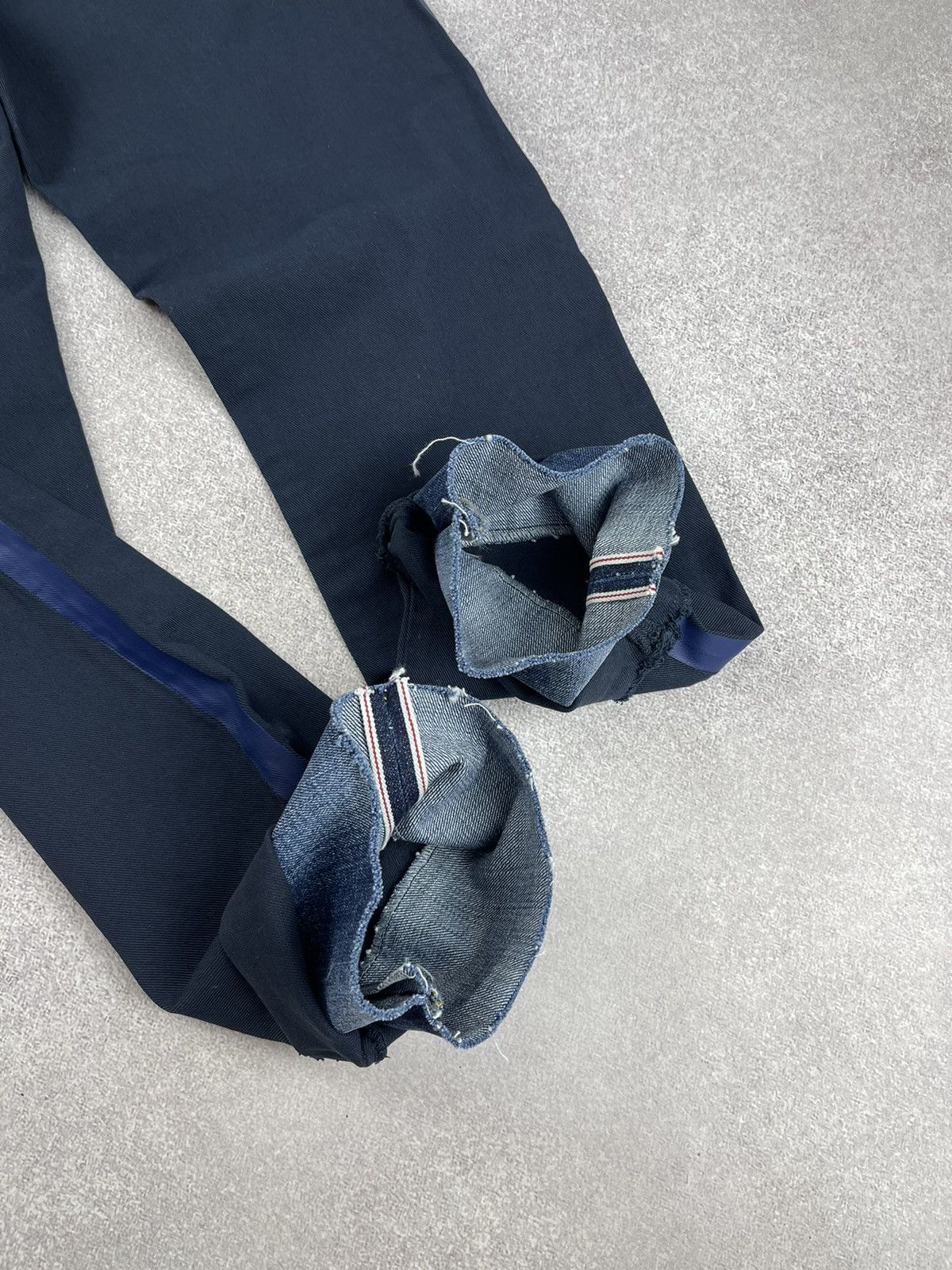 Vintage Maurizio Massimino Selvedge Avant Garde Cotton Pants Size 48 Size US 33 - 11 Thumbnail