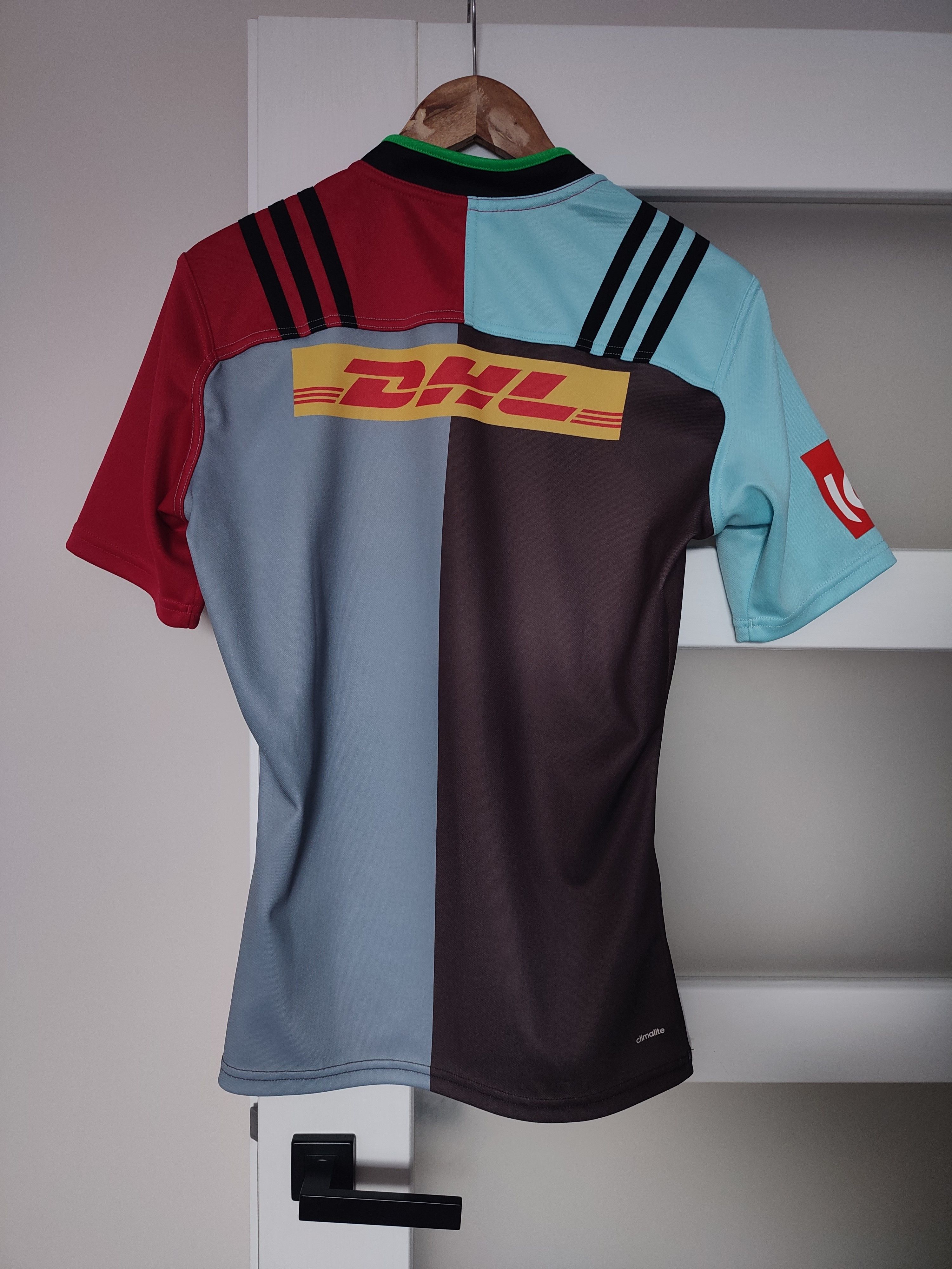 Adidas Harlequins London Rugby 2015/16 Adidas Jersey Shirt Size US S / EU 44-46 / 1 - 2 Thumbnail