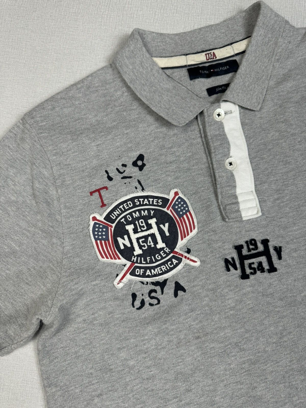 Tommy Hilfiger Men’s Tommy Hilfiger USA Polo T-Shirt size L Size US L / EU 52-54 / 3 - 2 Thumbnail