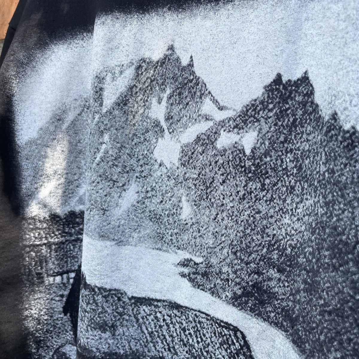 Band Tees BURZUM Hvis lyset tar oss 1994 Vintage Overprint T Shirt Size US M / EU 48-50 / 2 - 5 Thumbnail