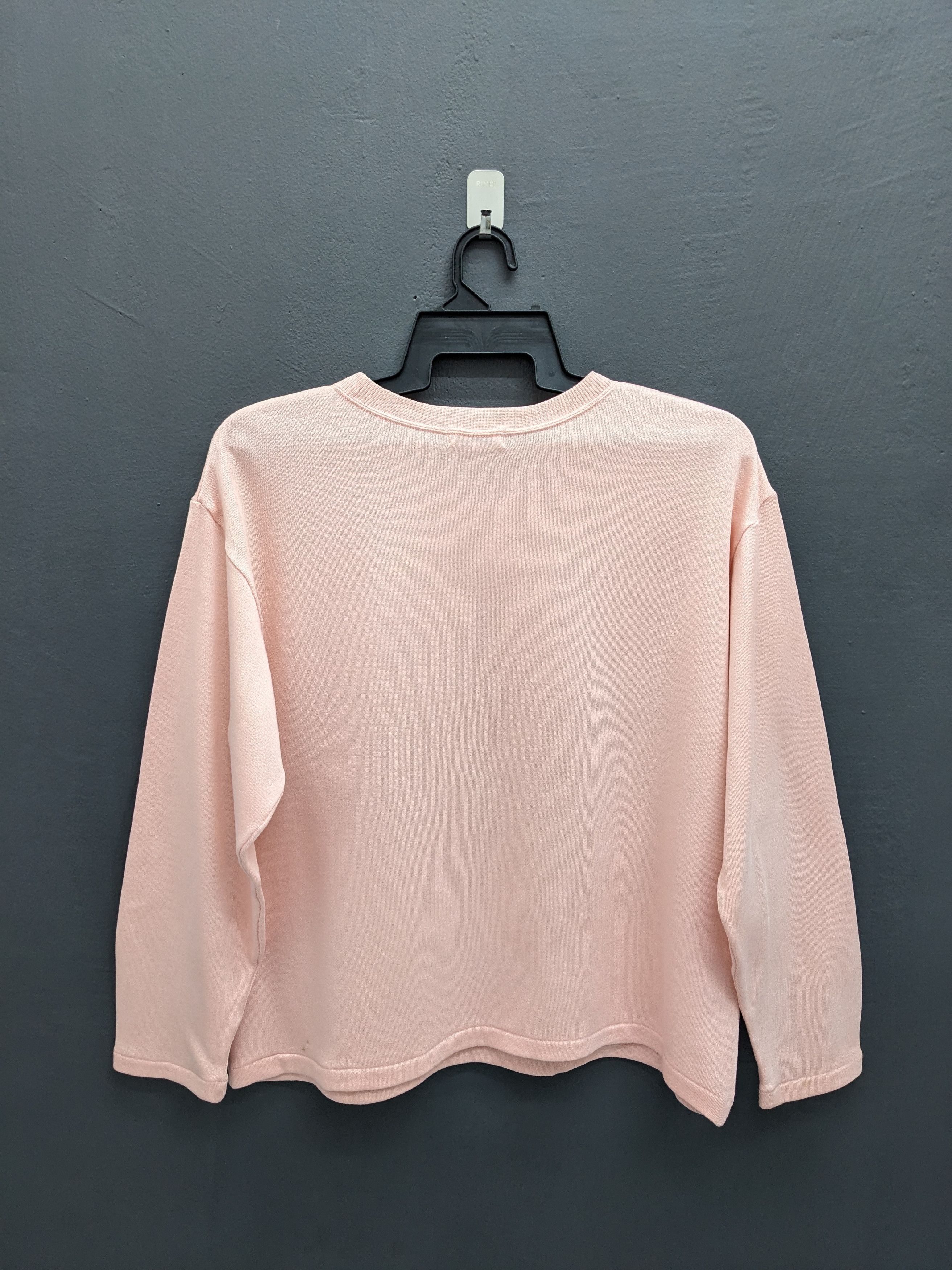 Japanese Brand Midori Yamanaka POUR SOI MÊME French SloganSweatshirt Size US L / EU 52-54 / 3 - 6 Thumbnail