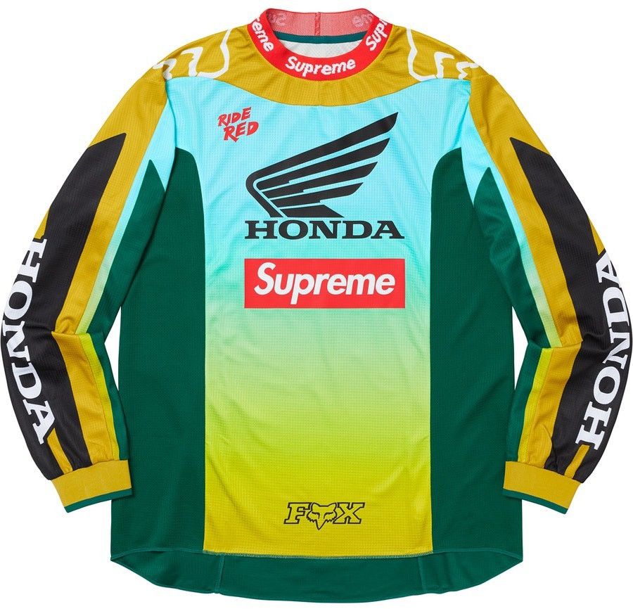 Fox Racing × Honda × Supreme Supreme Honda fox racing jarsey Size US M / EU 48-50 / 2 - 1 Thumbnail
