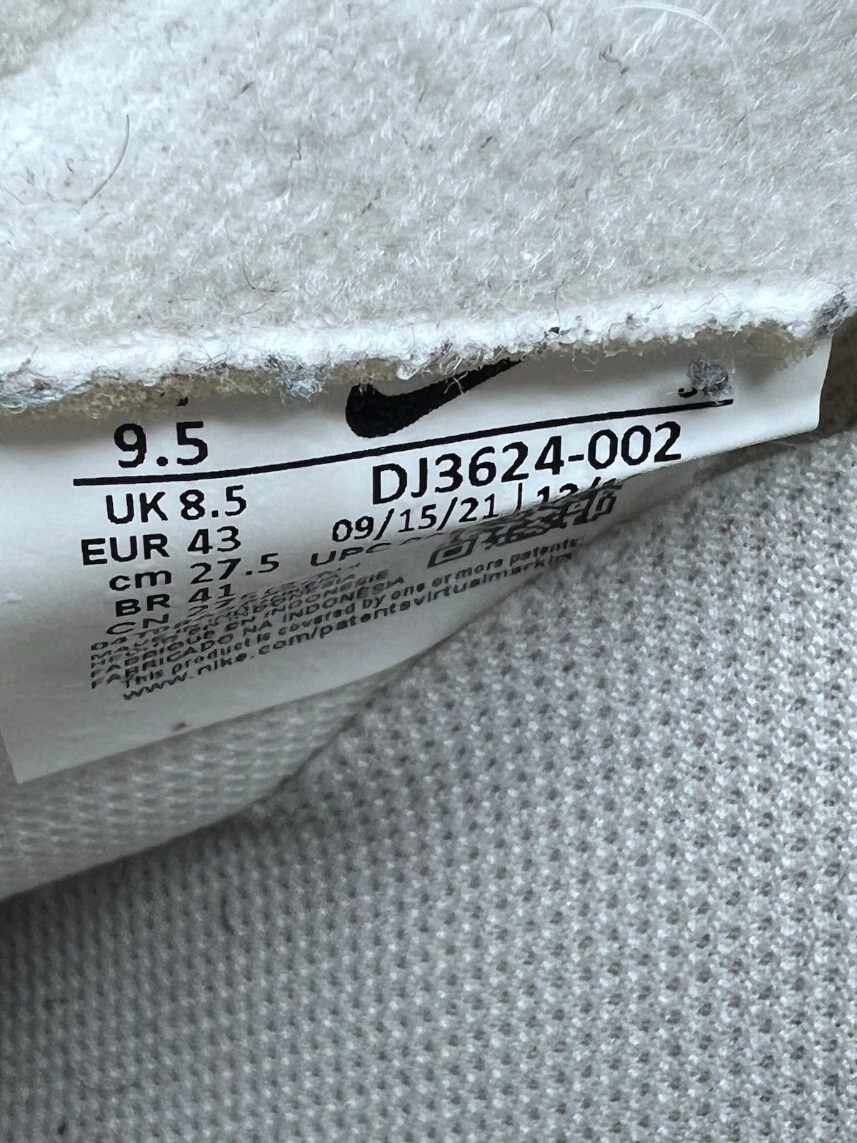 Nike Nike Air Max Dawn Grey Fog Sneakers Retro DJ3624 002 9.5 Size US 9.5 / EU 42-43 - 5 Thumbnail
