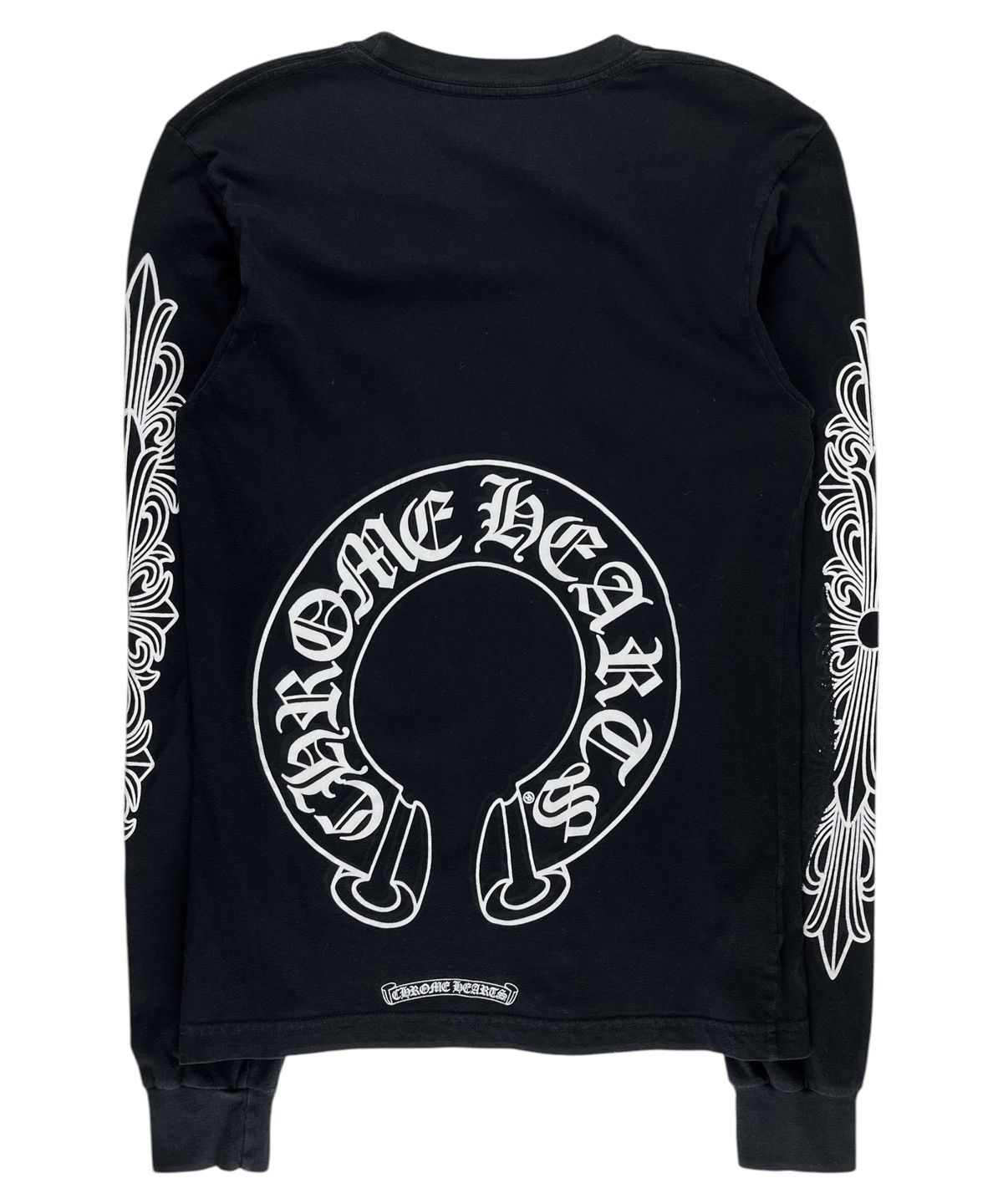 Chrome Hearts Chrome Hearts Floral Eye Chart LS Shirt | Grailed