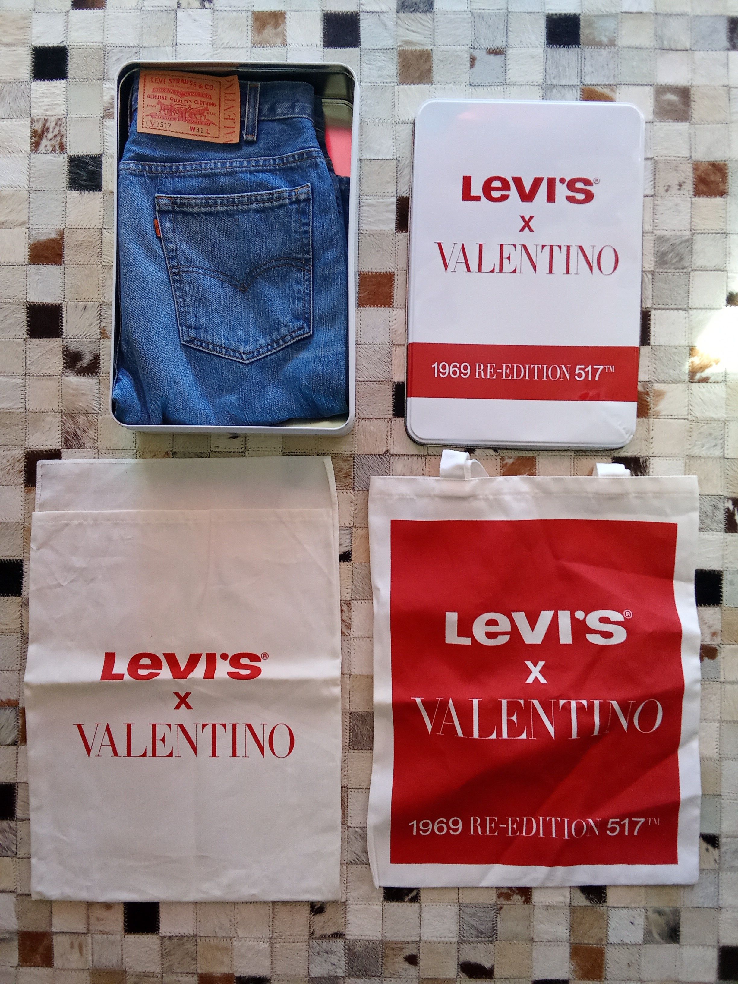 Levi's Levi's x Valentino 517 Rare Jeans Size 31" - 15 Thumbnail
