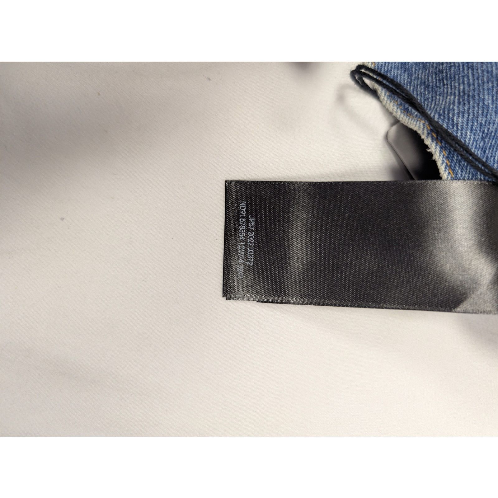 Balenciaga o1rshd1 Denim Organic Japanese Twill Jacket in Green/Olive Size US M / EU 48-50 / 2 - 17 Thumbnail