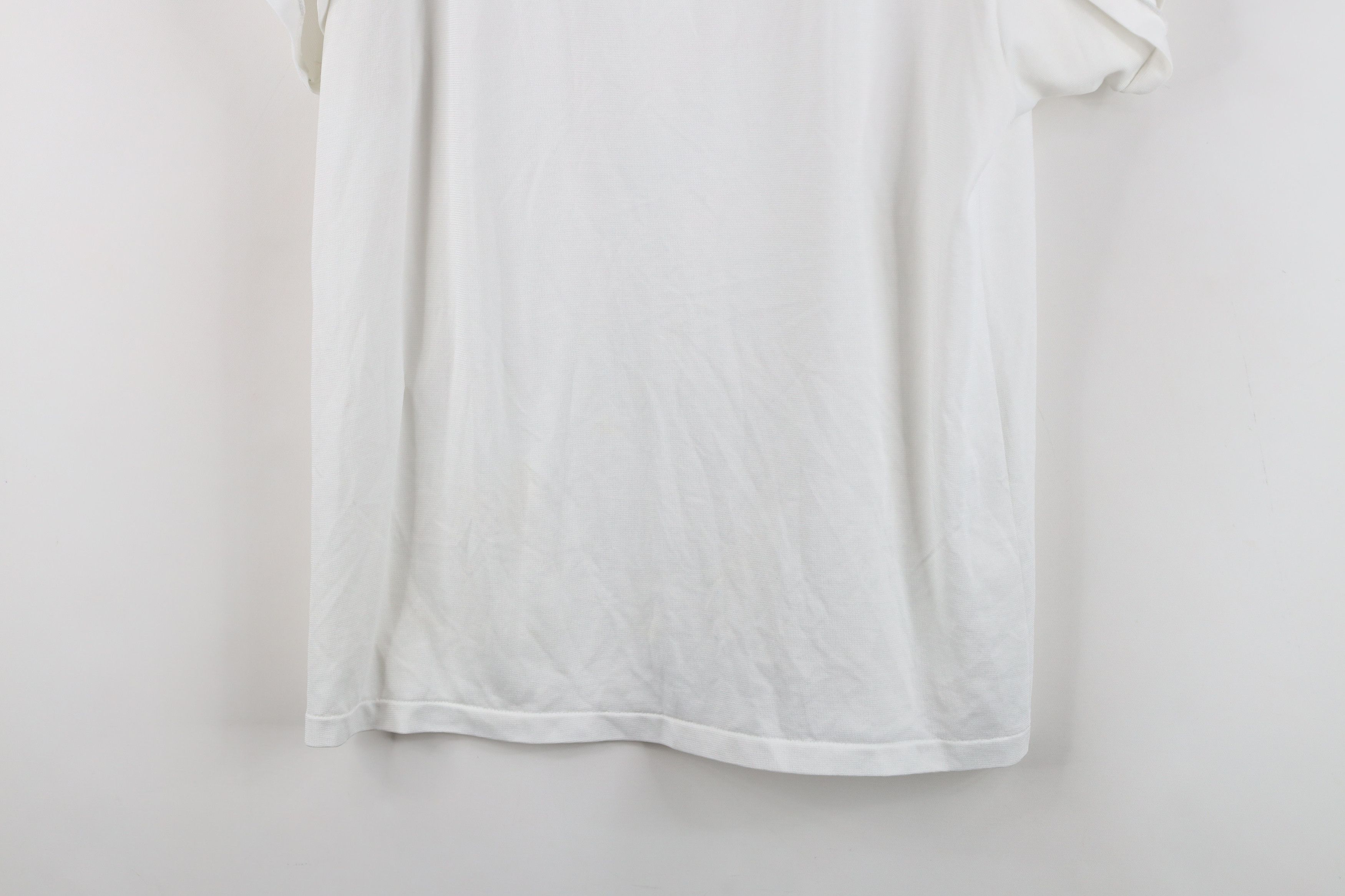 Vintage Vintage 70s Streetwear Short Sleeve T-Shirt White USA Size US L / EU 52-54 / 3 - 3 Thumbnail