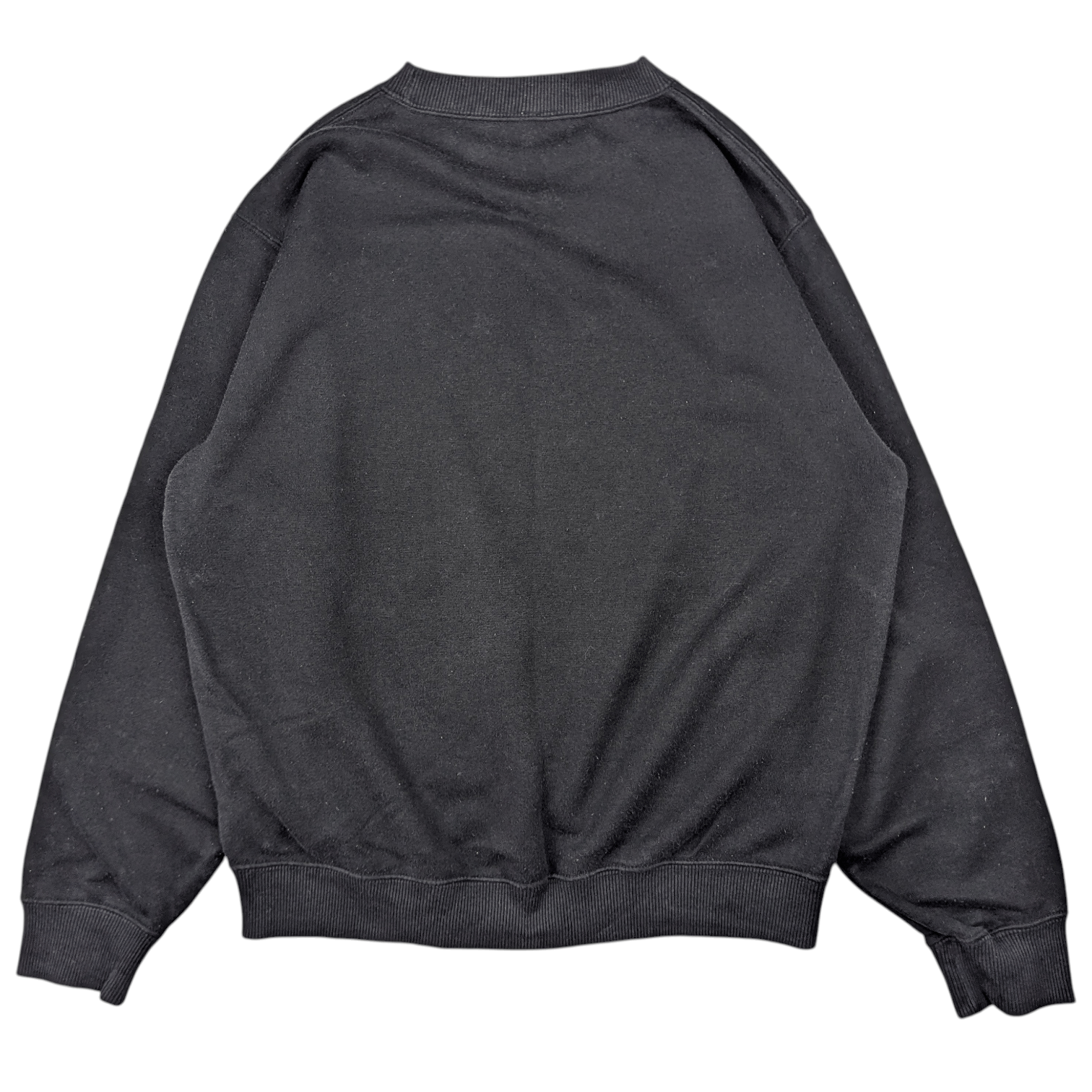 Uniqlo Vintage 90's UNIQLO Black Plain Sweatshirts Jumper Size US M / EU 48-50 / 2 - 6 Thumbnail