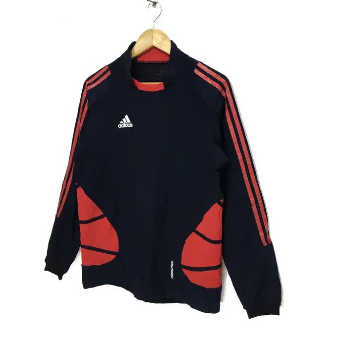 Adidas Vtg ADIDAS Sportswear Jersey Minimalist Logo Shirt Sweater Size US M / EU 48-50 / 2 - 4 Thumbnail