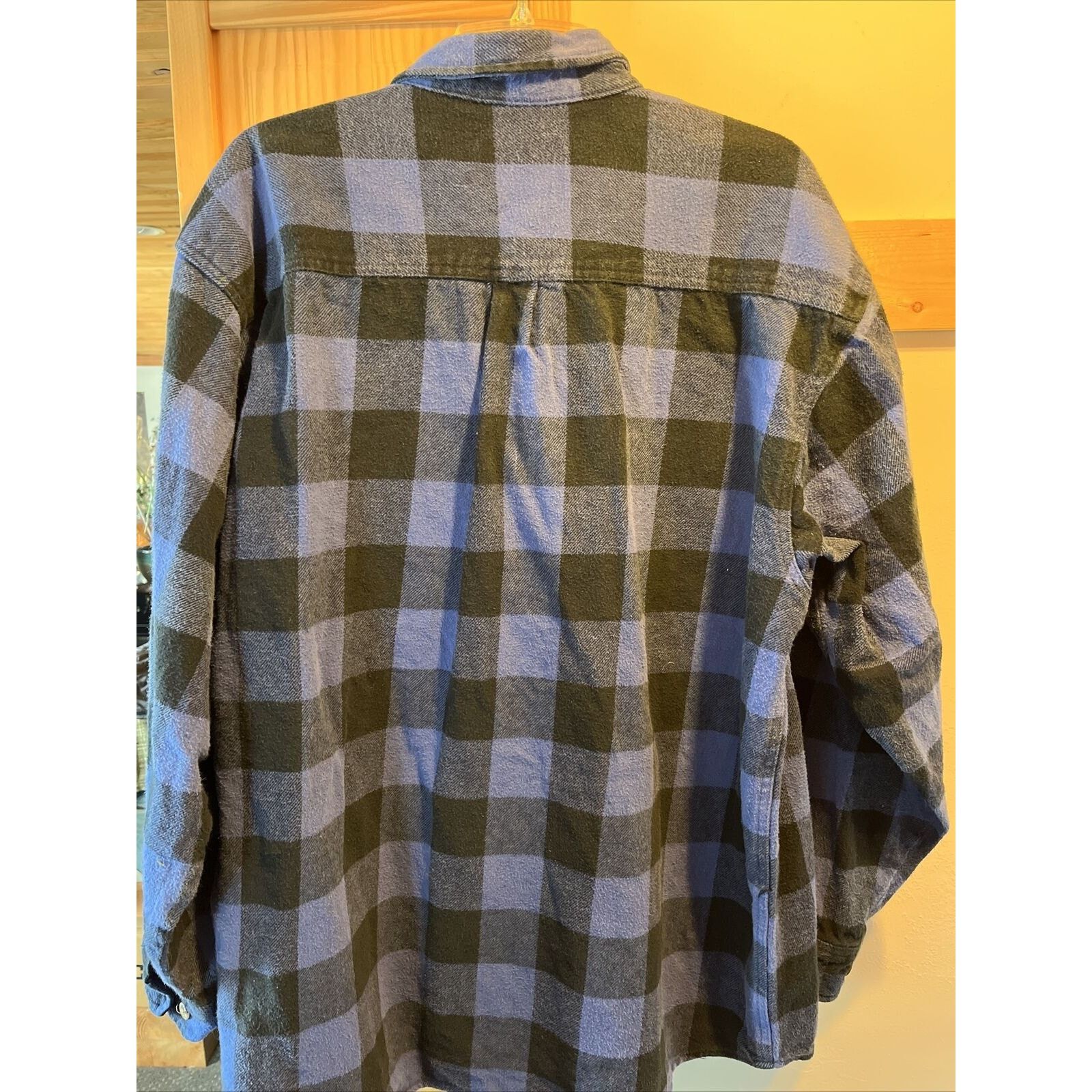 Field & Stream Field & Stream VTG men’s XXL blue plaid cotton flannel shirt Size US XXL / EU 58 / 5 - 16 Thumbnail