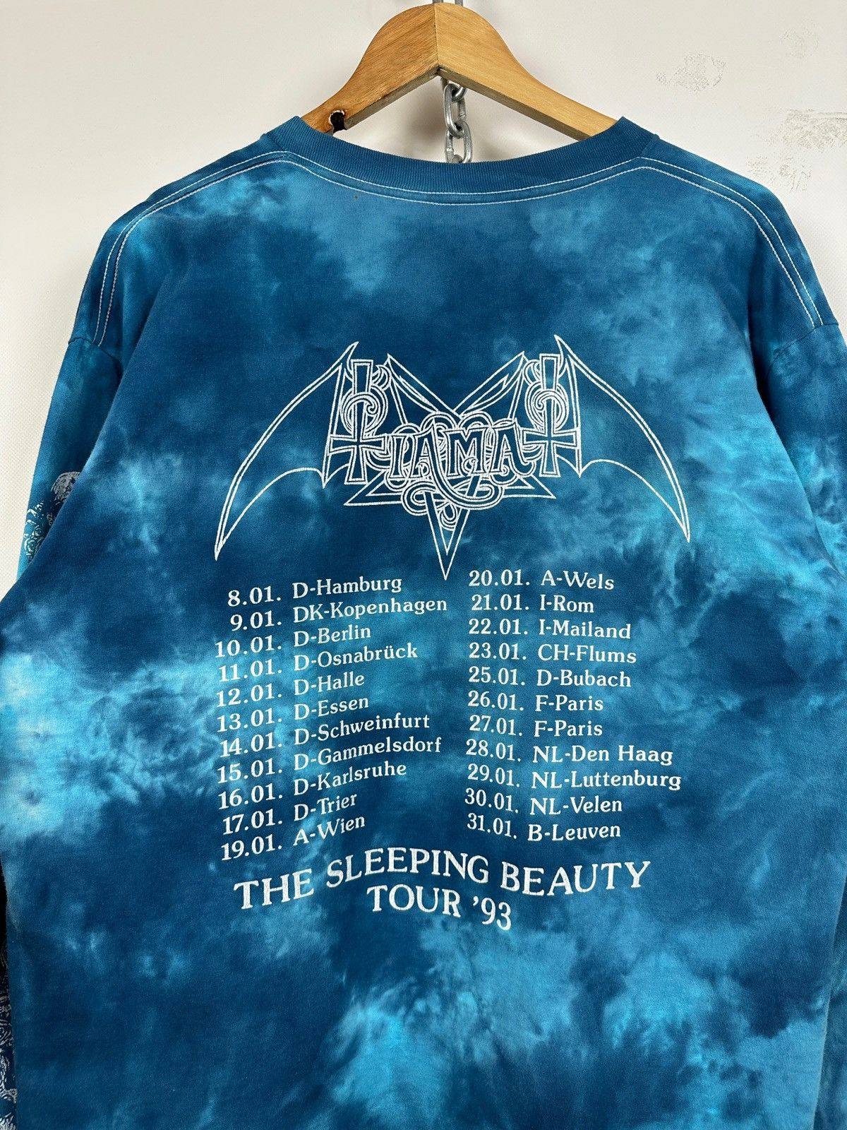 Band Tees 1993 Vintage Tiamat The Sleeping Beauty Long Sleeve T-Shirt Size US XL / EU 56 / 4 - 19 Thumbnail