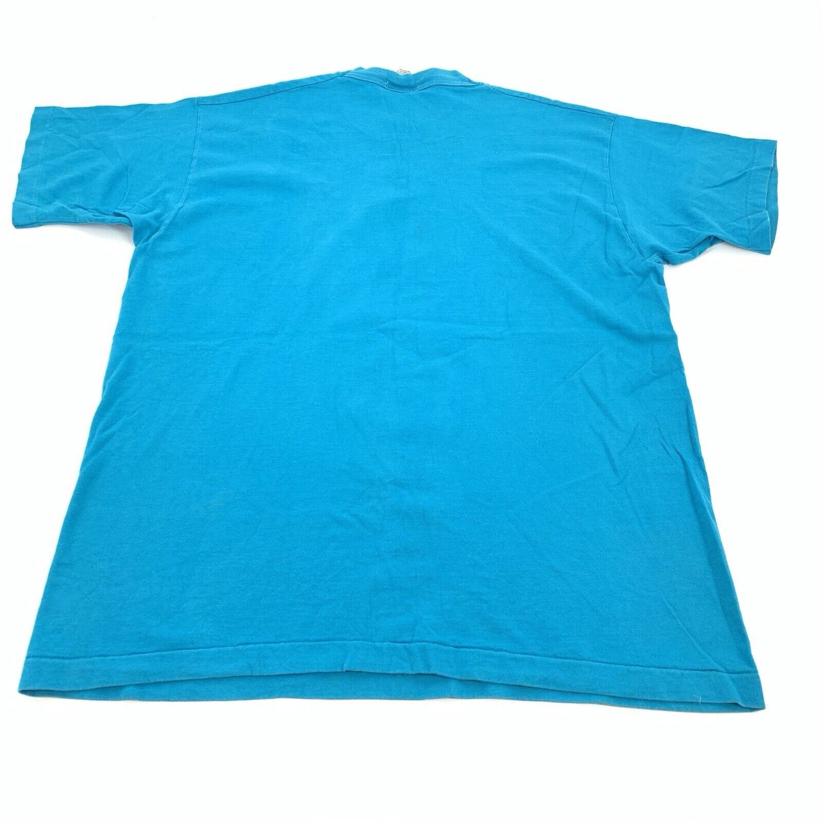 Disney Vintage 1990s Pooh and Friend Disney T-Shirt Bright Blue Size US XL / EU 56 / 4 - 2 Thumbnail