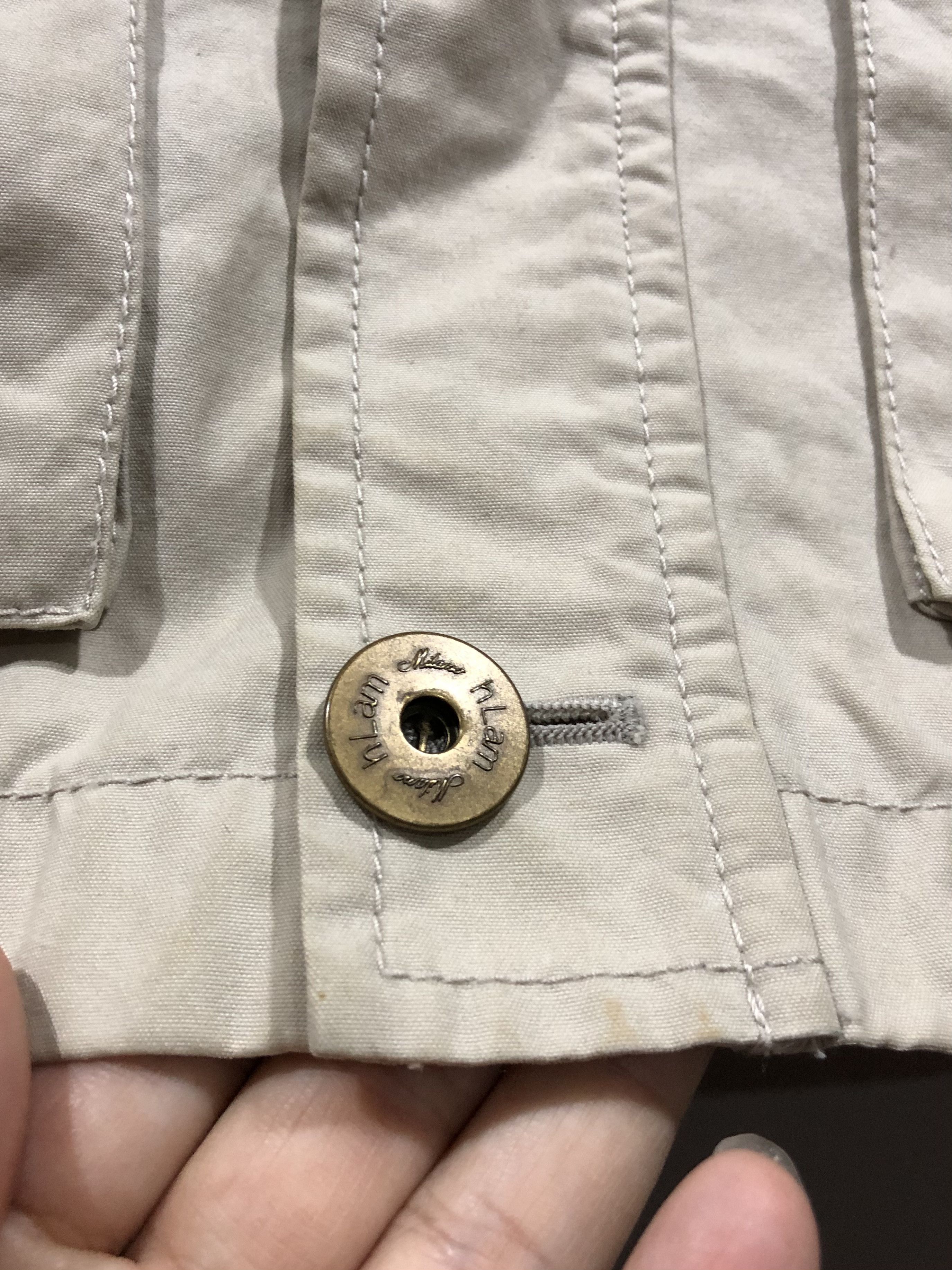 Vintage Hlam Milano Multi Pocket Expose Button Hunting Jacket Size US L / EU 52-54 / 3 - 12 Thumbnail