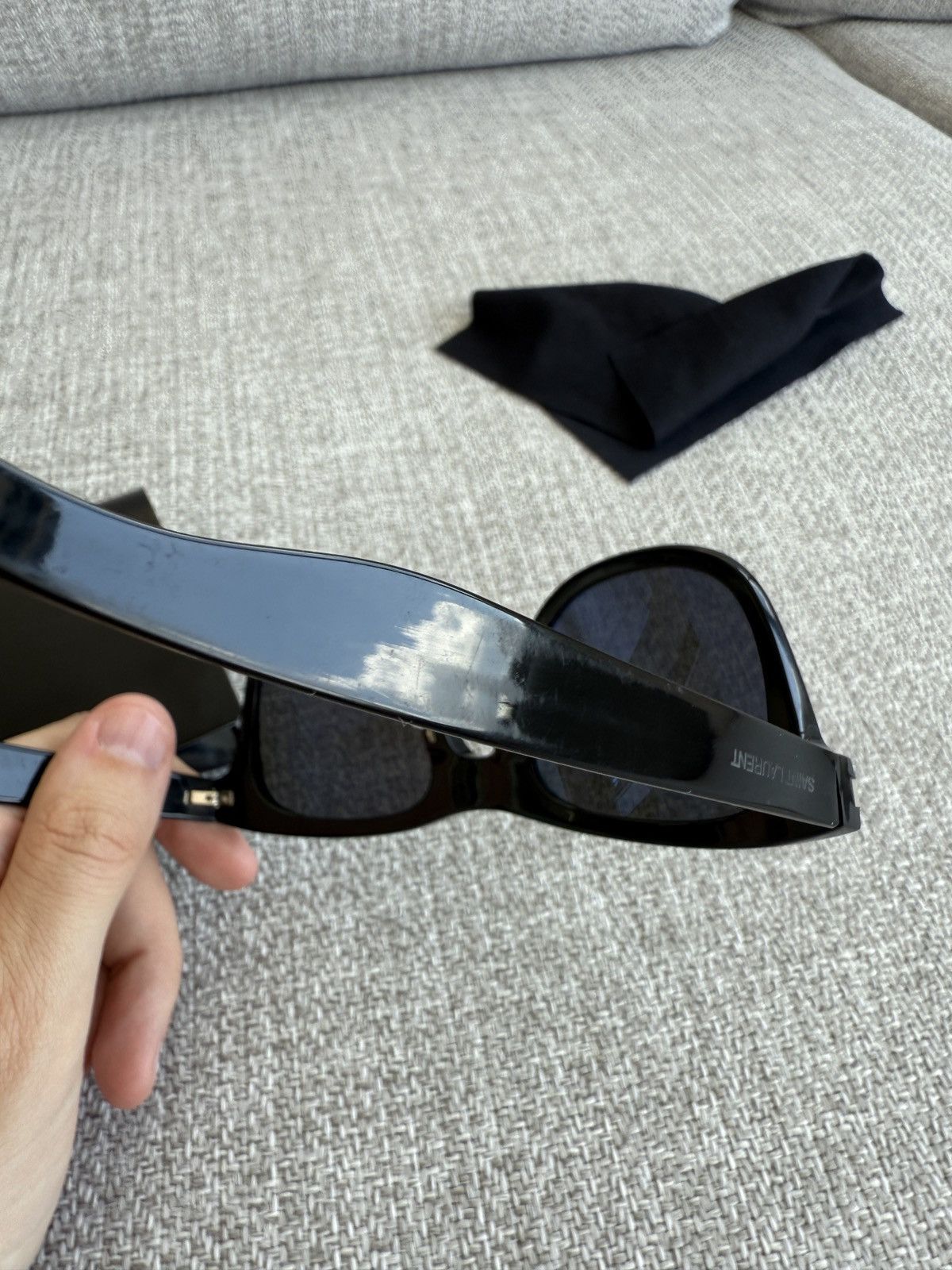 Saint Laurent Paris Saint Laurent Sunglasses Size ONE SIZE - 9 Thumbnail