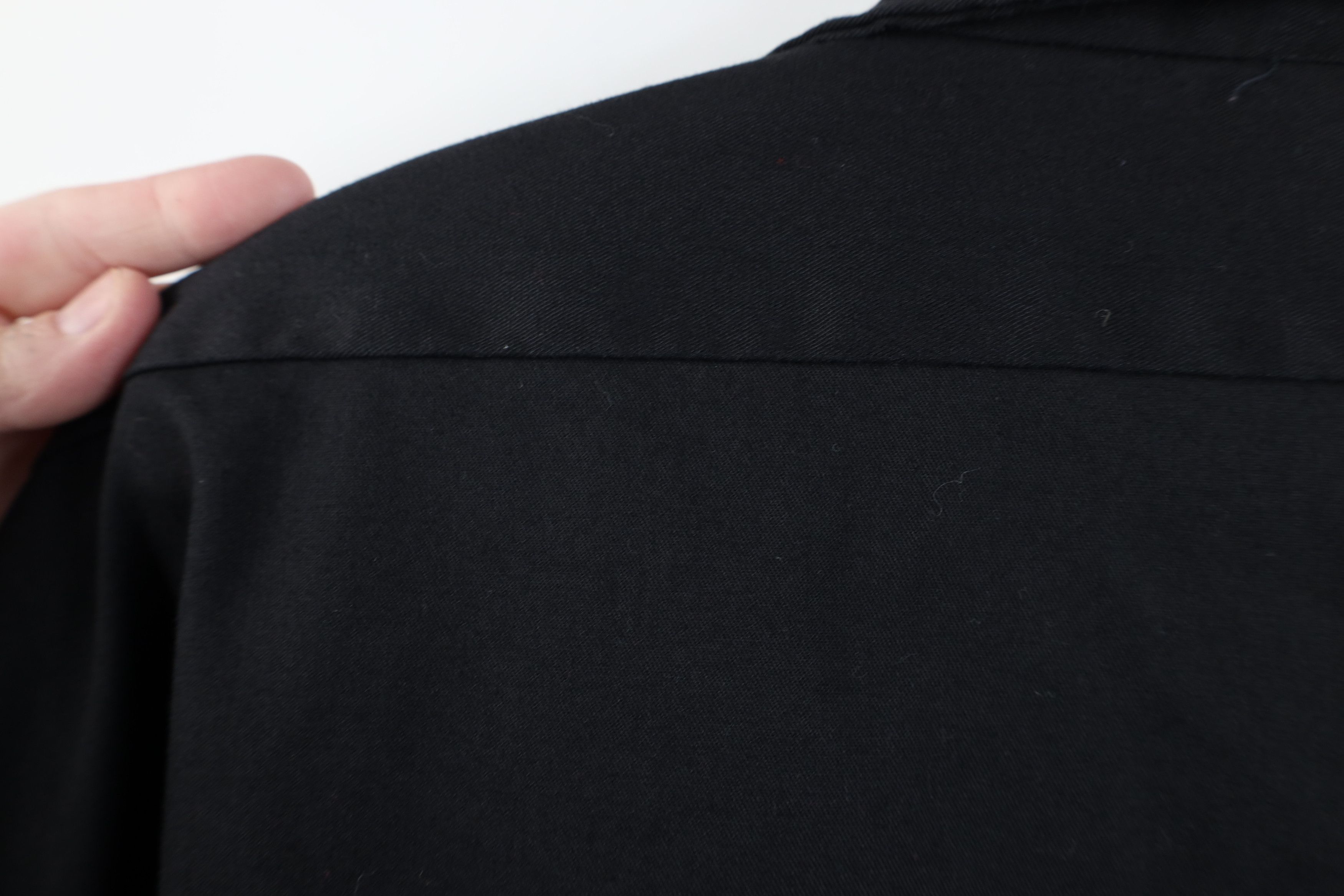 Dickies Vintage 90s Dickies Mechanic Workwear Button Shirt Black USA Size US L / EU 52-54 / 3 - 10 Thumbnail