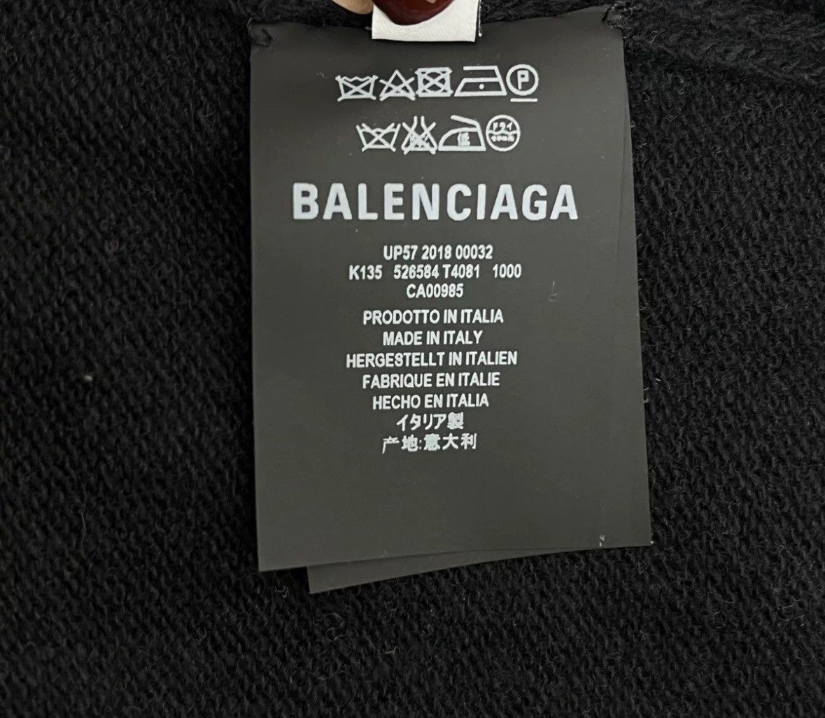 Balenciaga Balenciaga black embroidery logo wool turtleneck sweater Size US S / EU 44-46 / 1 - 7 Thumbnail