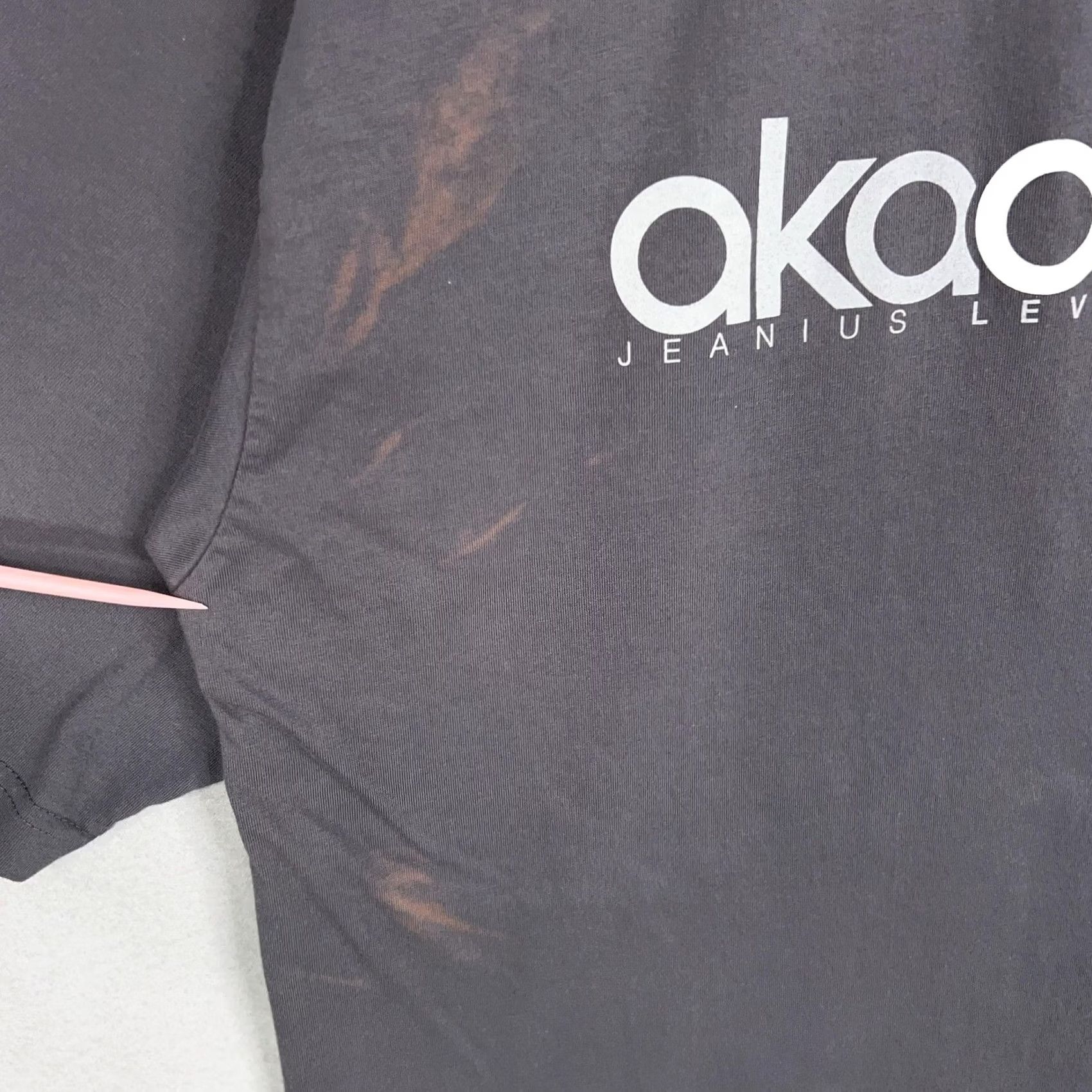 Akademiks Vintage Akademiks Shirt Mens 3XL Gray Jeanius Level Products Graphic Hip Hop Y2K Size US XXL / EU 58 / 5 - 5 Thumbnail