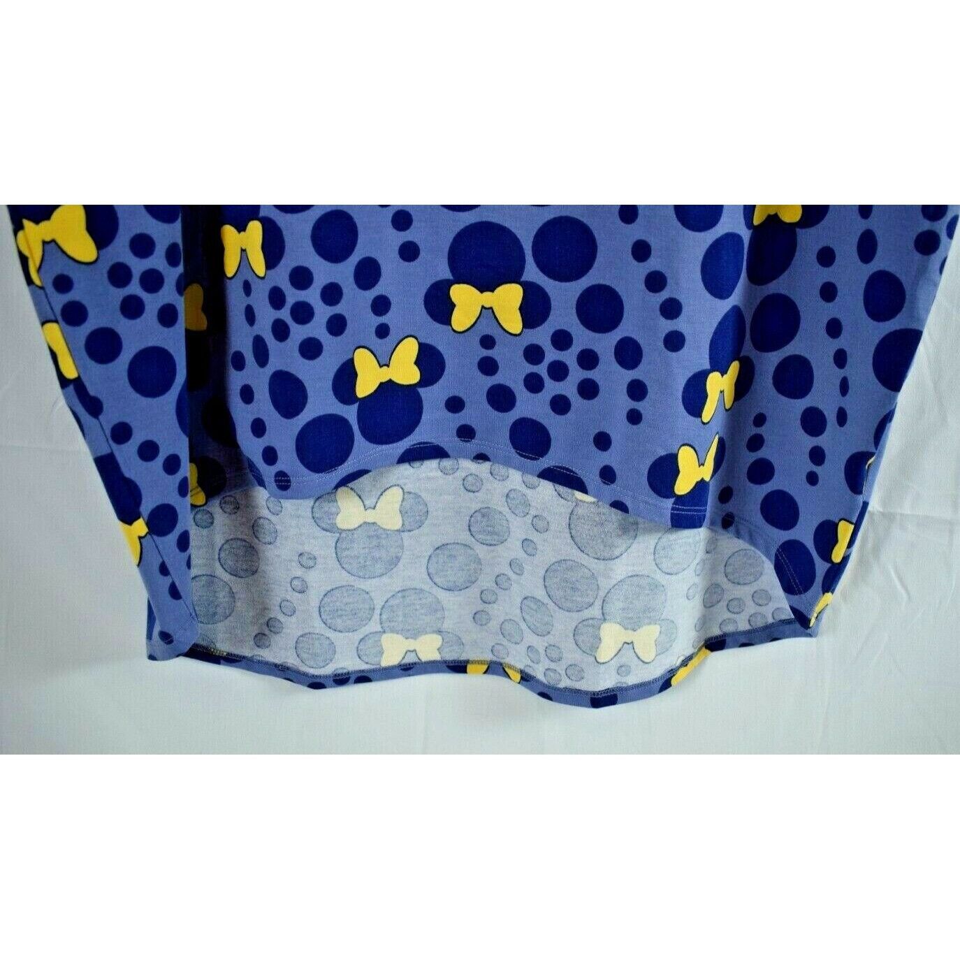 Other LuLaRoe Misses Small Disney Blue Minnie Mouse Short Sleeve I Size S / US 4 / IT 40 - 7 Thumbnail