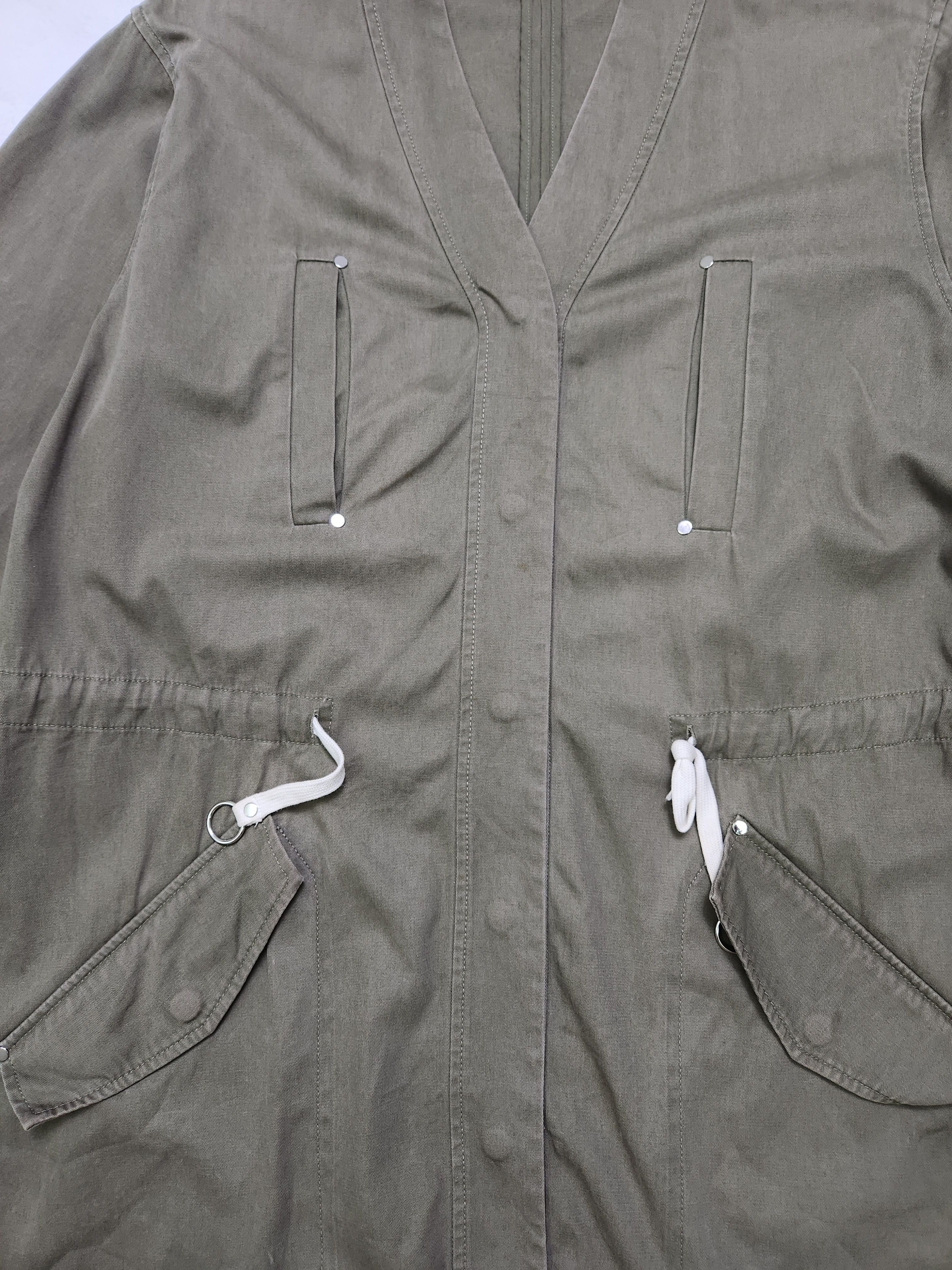 Alexander Wang Vintage T Alexander Wang khaki coat button ups Size XS / US 0-2 / IT 36-38 - 6 Thumbnail