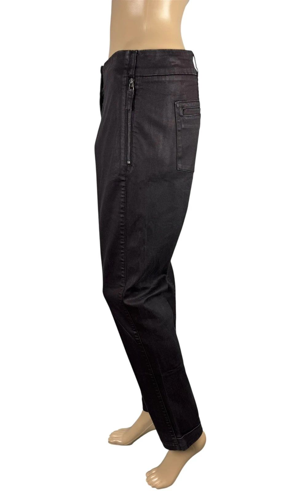 Annette Gortz Annette Gortz Denim Pants Bordeaux size DE40 IT46 Size 34" / US 12 / IT 48 - 4 Thumbnail
