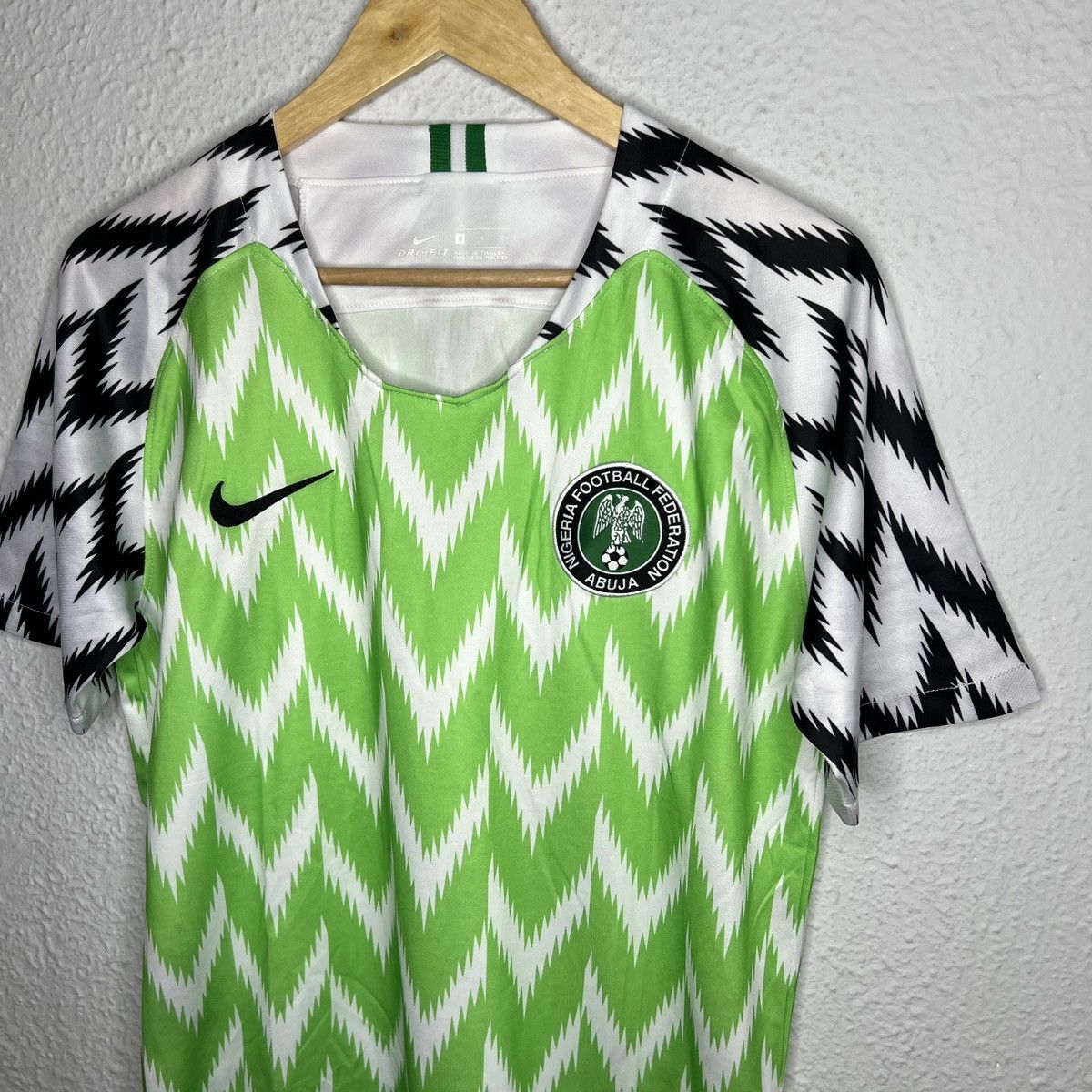 Nike Nike Nigeria Soccer Jersey Tshirt Tee Green Full Print Home Size US S / EU 44-46 / 1 - 3 Thumbnail
