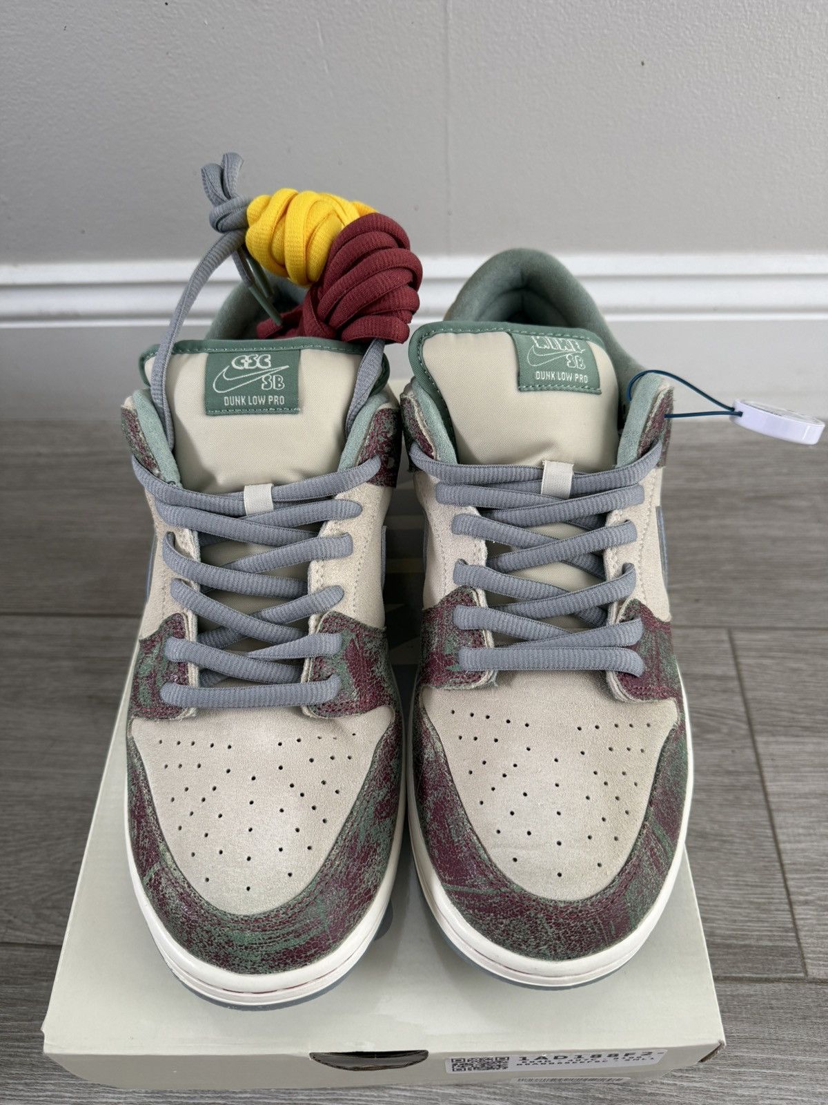 Nike Crenshaw Skate Club Nike Dunk Low SB Sail Blue Cedar Sz 12 Size US 12 / EU 45 - 4 Thumbnail